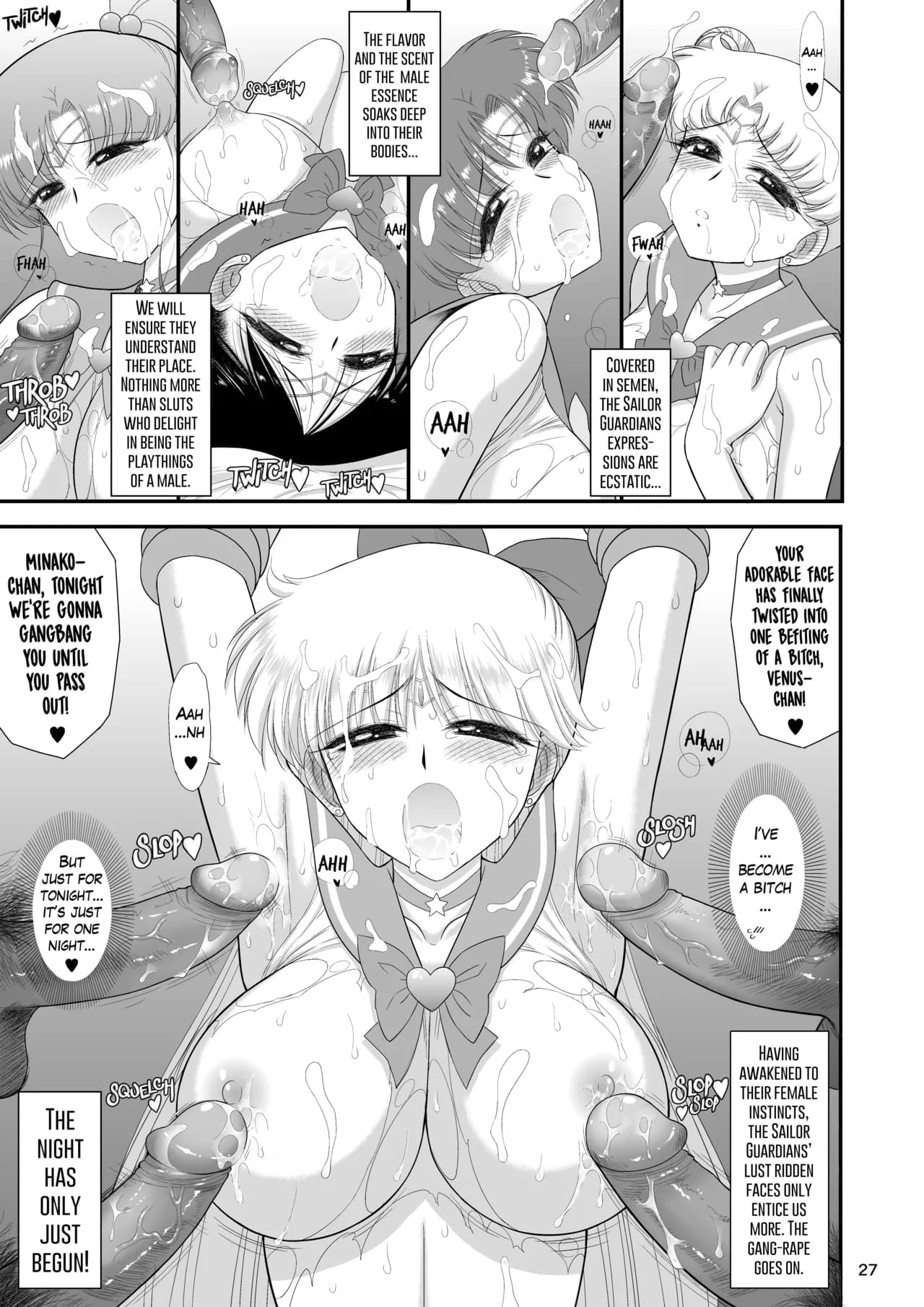 [Black Dog] Just for Tonight, I’ll Be Your Bitch (Bishoujo Senshi Sailor Moon) [English] [Decensored] [Digital] page 27