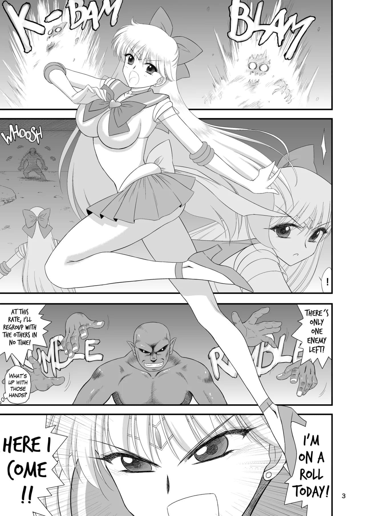 [Black Dog] Just for Tonight, I’ll Be Your Bitch (Bishoujo Senshi Sailor Moon) [English] [Decensored] [Digital] page 3