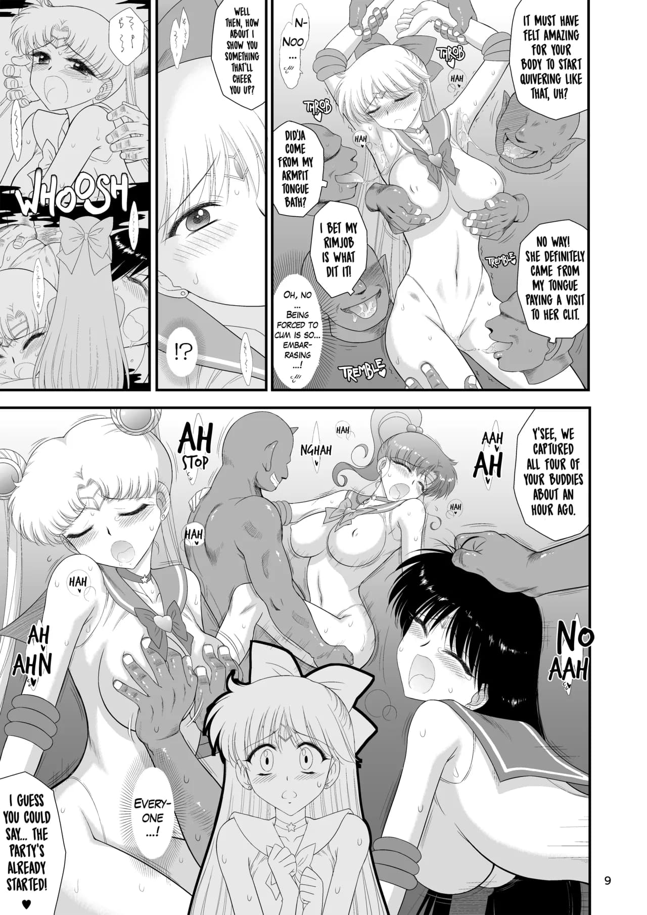 [Black Dog] Just for Tonight, I’ll Be Your Bitch (Bishoujo Senshi Sailor Moon) [English] [Decensored] [Digital] page 9