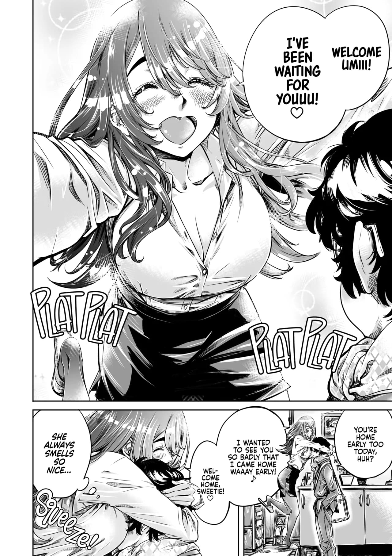 [Burning Shimai (MARUTA)] She's My Oneechan, but She's Just Pampering Me a Bit, so It's Okay 1 [English] {2d-market.com} [Decensored] [Digital] page 3