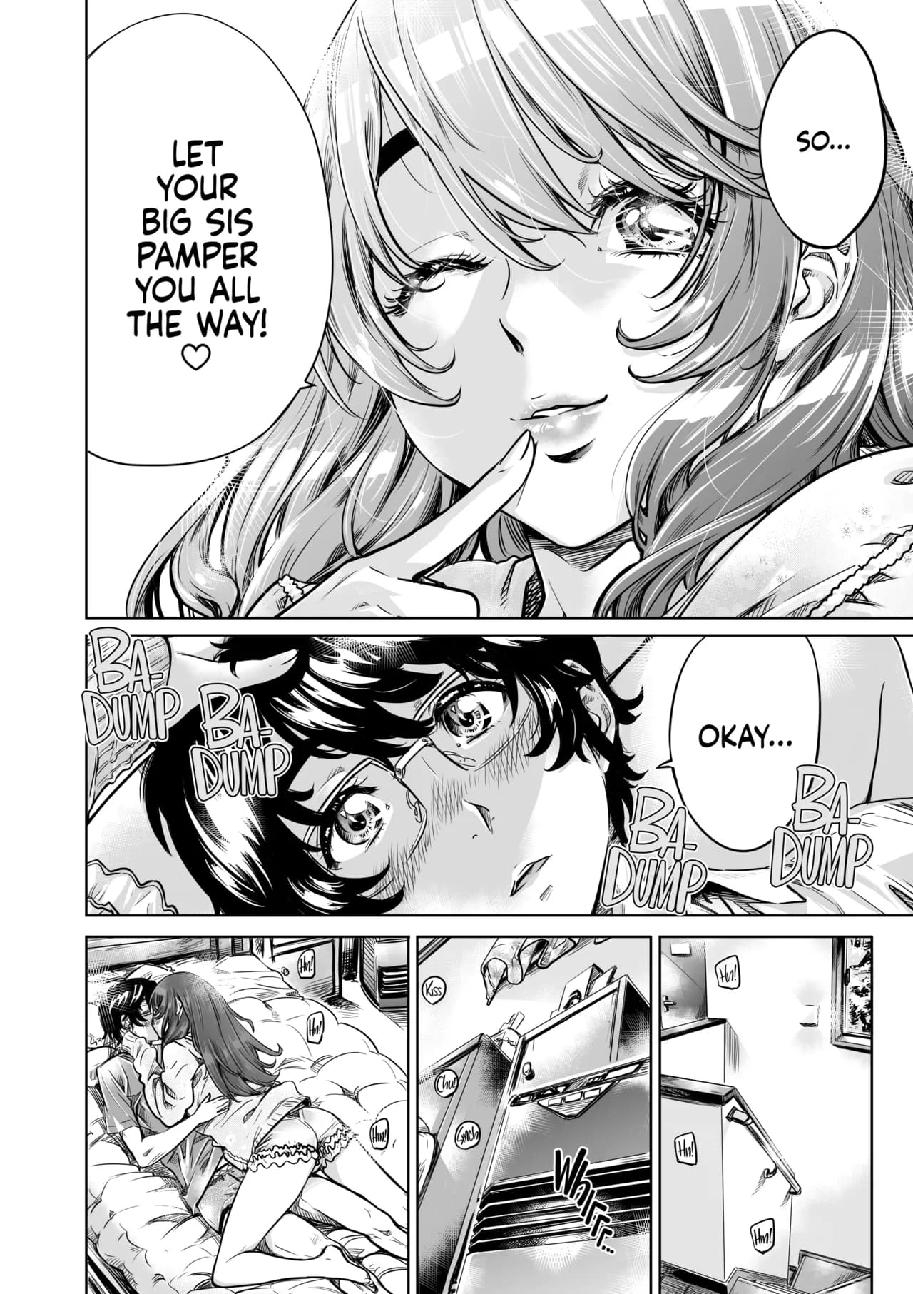 [Burning Shimai (MARUTA)] She's My Oneechan, but She's Just Pampering Me a Bit, so It's Okay 1 [English] {2d-market.com} [Decensored] [Digital] page 9