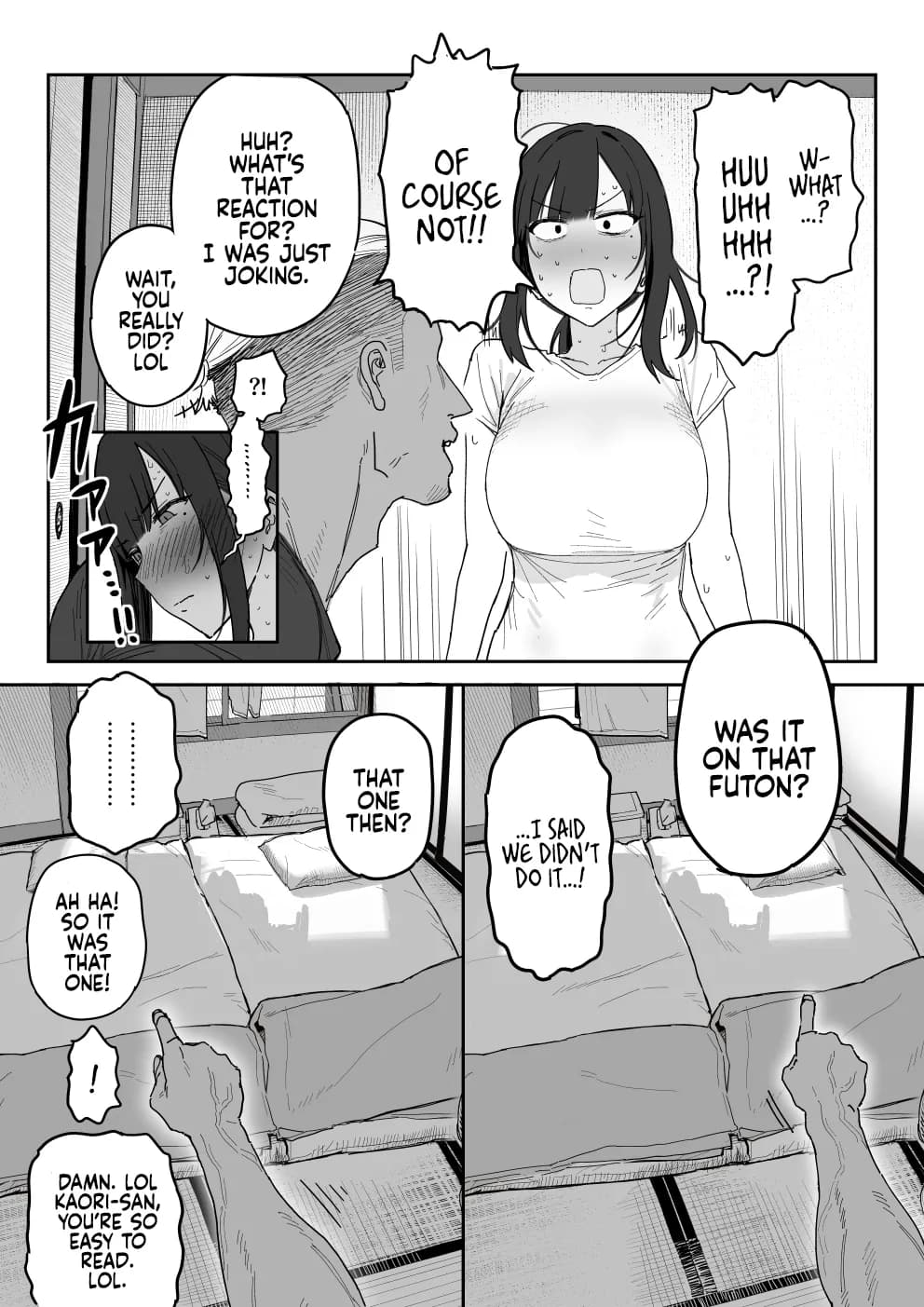 [Shinjiroya (Shinjiro)] Tanesaki Kaori (39), Musume no Kawari ni Doujin AV Debut | Tanesaki Kaori (39) Makes Her Doujin AV Debut in Place of Her Daughter [English] [Coffedrug] [Decensored] page 19