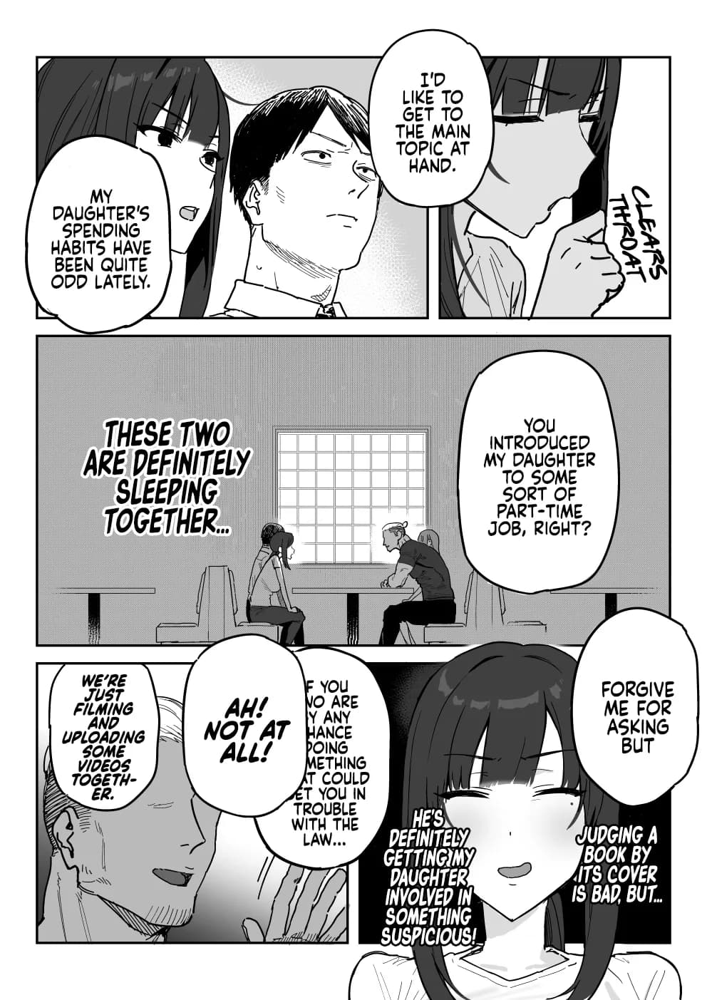 [Shinjiroya (Shinjiro)] Tanesaki Kaori (39), Musume no Kawari ni Doujin AV Debut | Tanesaki Kaori (39) Makes Her Doujin AV Debut in Place of Her Daughter [English] [Coffedrug] [Decensored] page 7