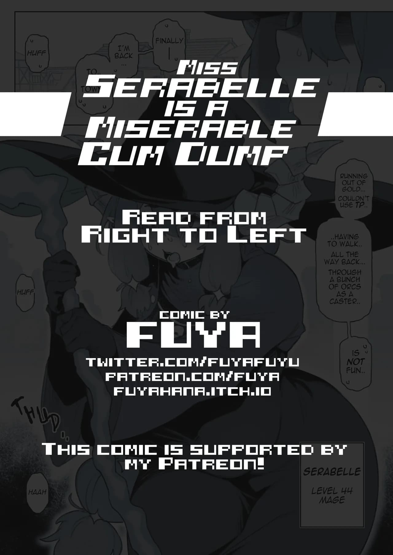 [FUYA] Miss Serabelle is a Miserable Cum Dump R18 Comic [ENGLISH] page 2