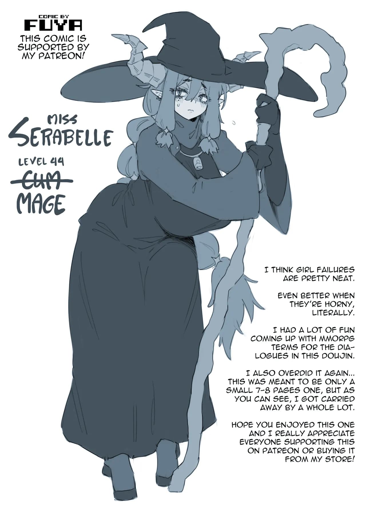 [FUYA] Miss Serabelle is a Miserable Cum Dump R18 Comic [ENGLISH] page 21
