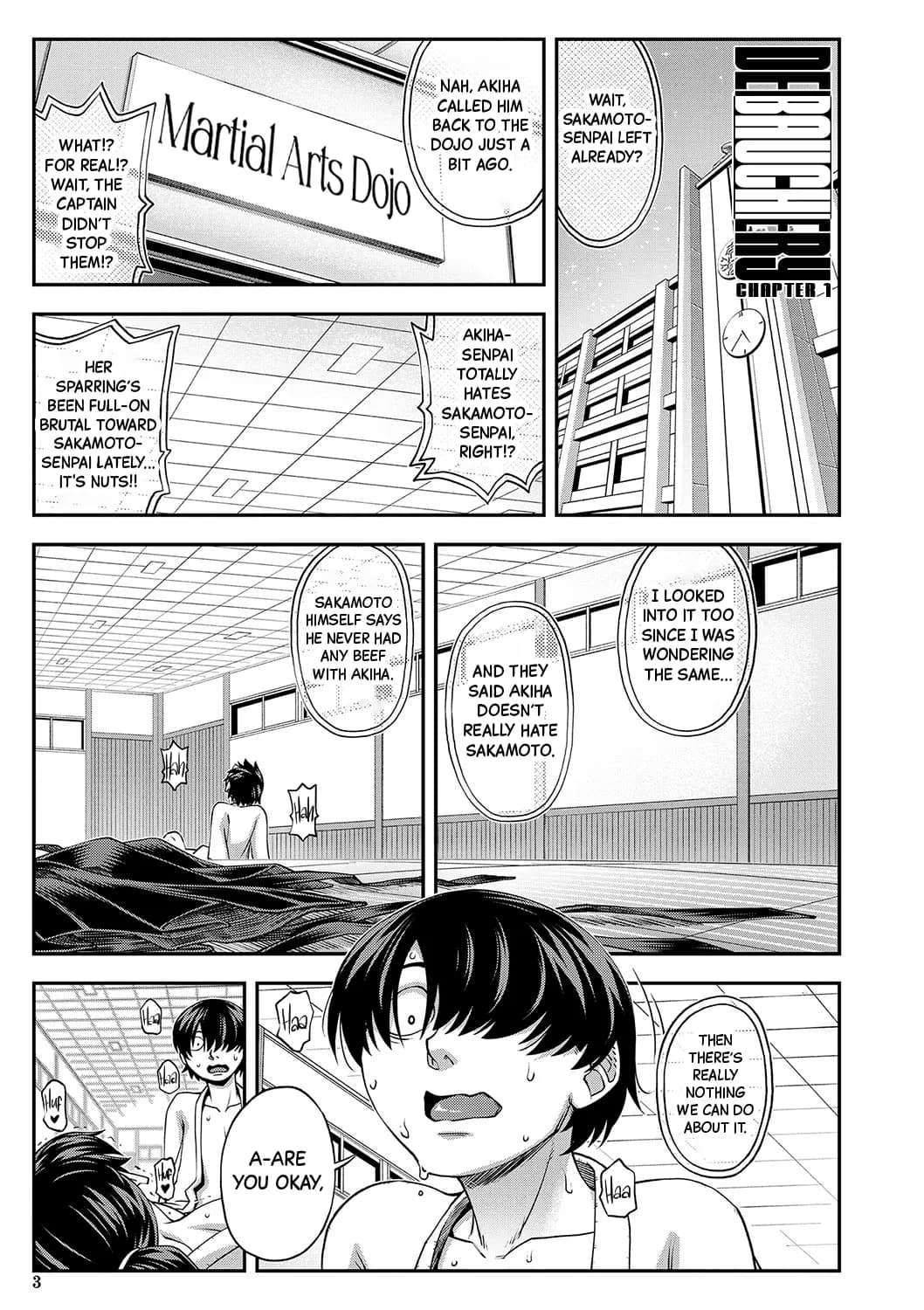[Ikumo Taisuke] Yareba Yaru Hodo Suki ni Naru | The More We Fuck The More I Fall for You Ch.1 [English] [Black Grimoires] [Decensored] [Digital] page 3