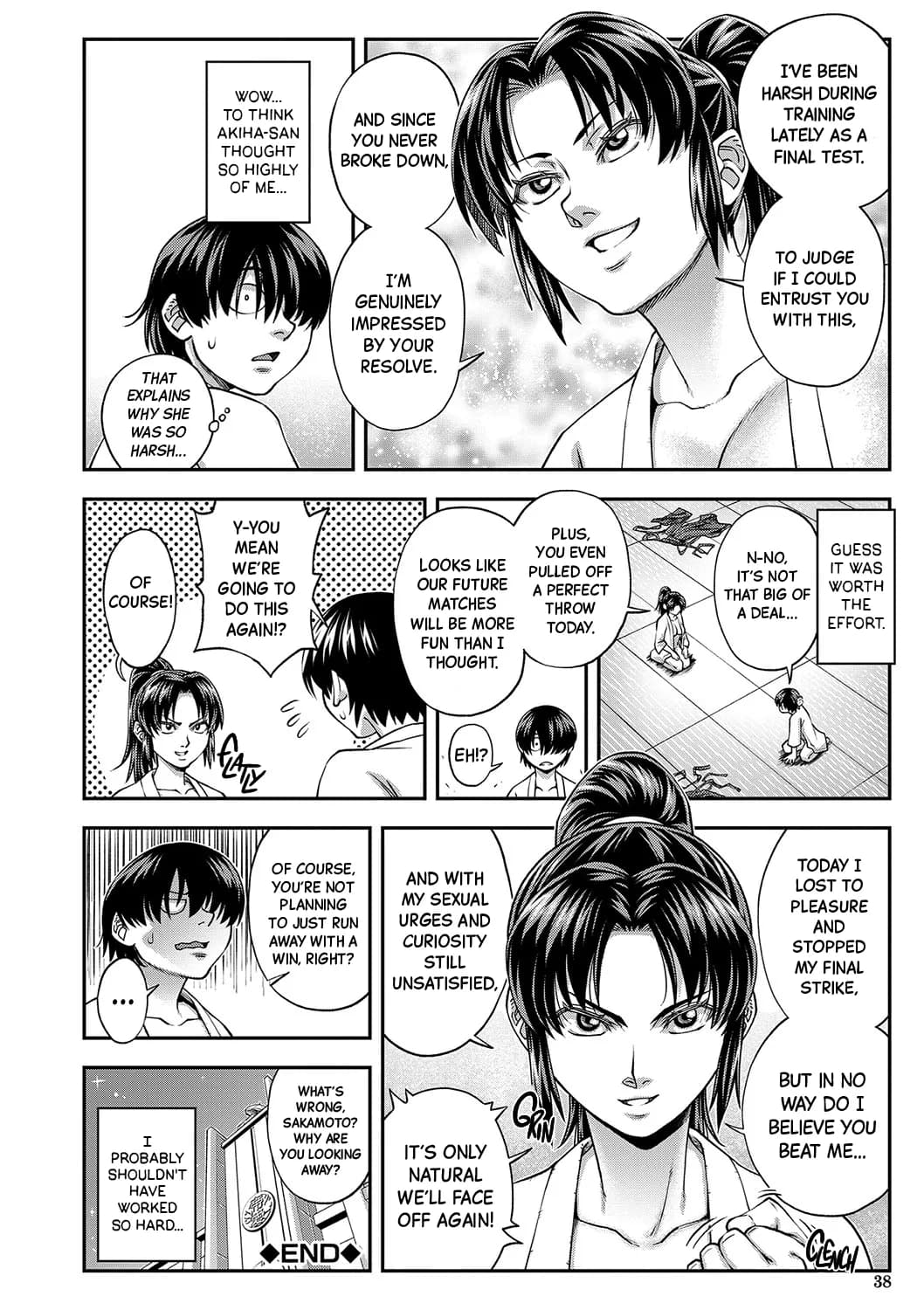 [Ikumo Taisuke] Yareba Yaru Hodo Suki ni Naru | The More We Fuck The More I Fall for You Ch.1 [English] [Black Grimoires] [Decensored] [Digital] page 38