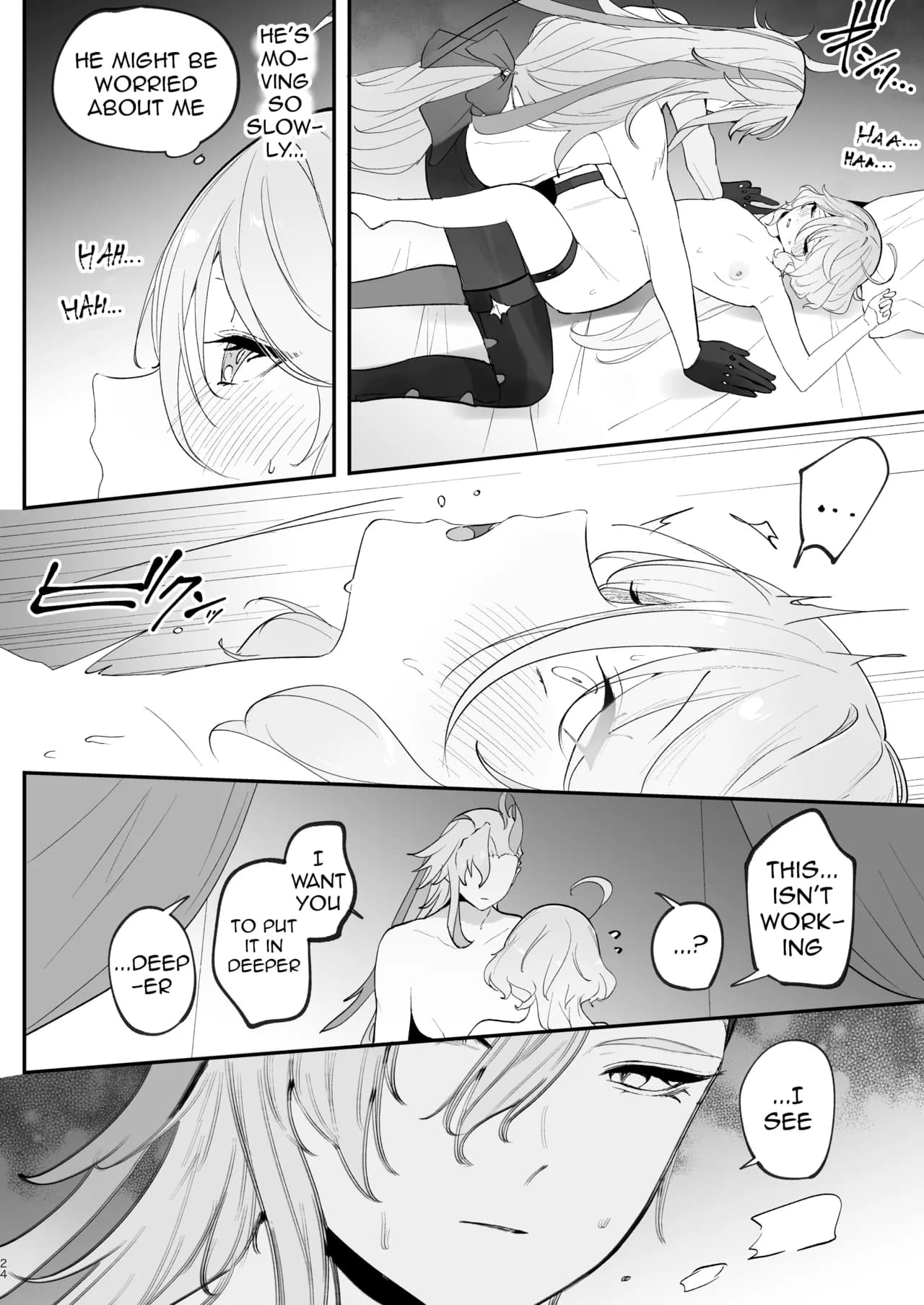 [STRAWBERRY SLIME EXHIBITION (Ichigono Rei)] Mizu wa Saigo ni Itadakou - I'll Have the Water Last (Genshin Impact) [English] [isredash] [Decensored] [Digital] page 23