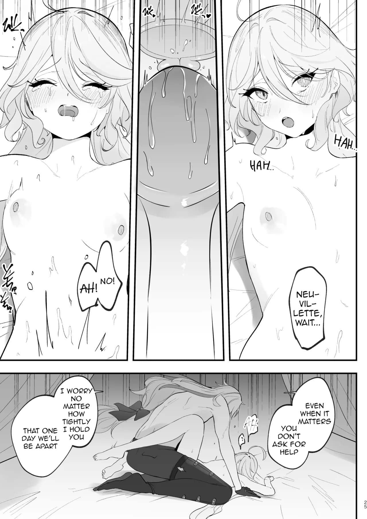 [STRAWBERRY SLIME EXHIBITION (Ichigono Rei)] Mizu wa Saigo ni Itadakou - I'll Have the Water Last (Genshin Impact) [English] [isredash] [Decensored] [Digital] page 24