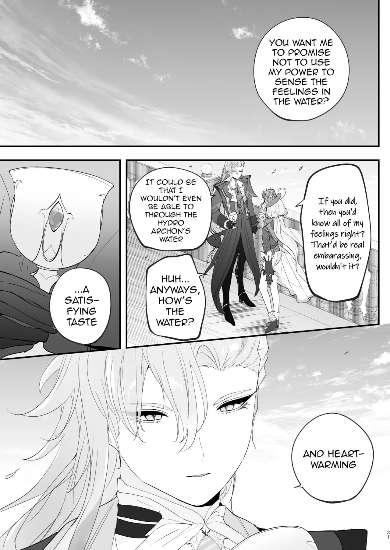[STRAWBERRY SLIME EXHIBITION (Ichigono Rei)] Mizu wa Saigo ni Itadakou - I'll Have the Water Last (Genshin Impact) [English] [isredash] [Decensored] [Digital] page 30