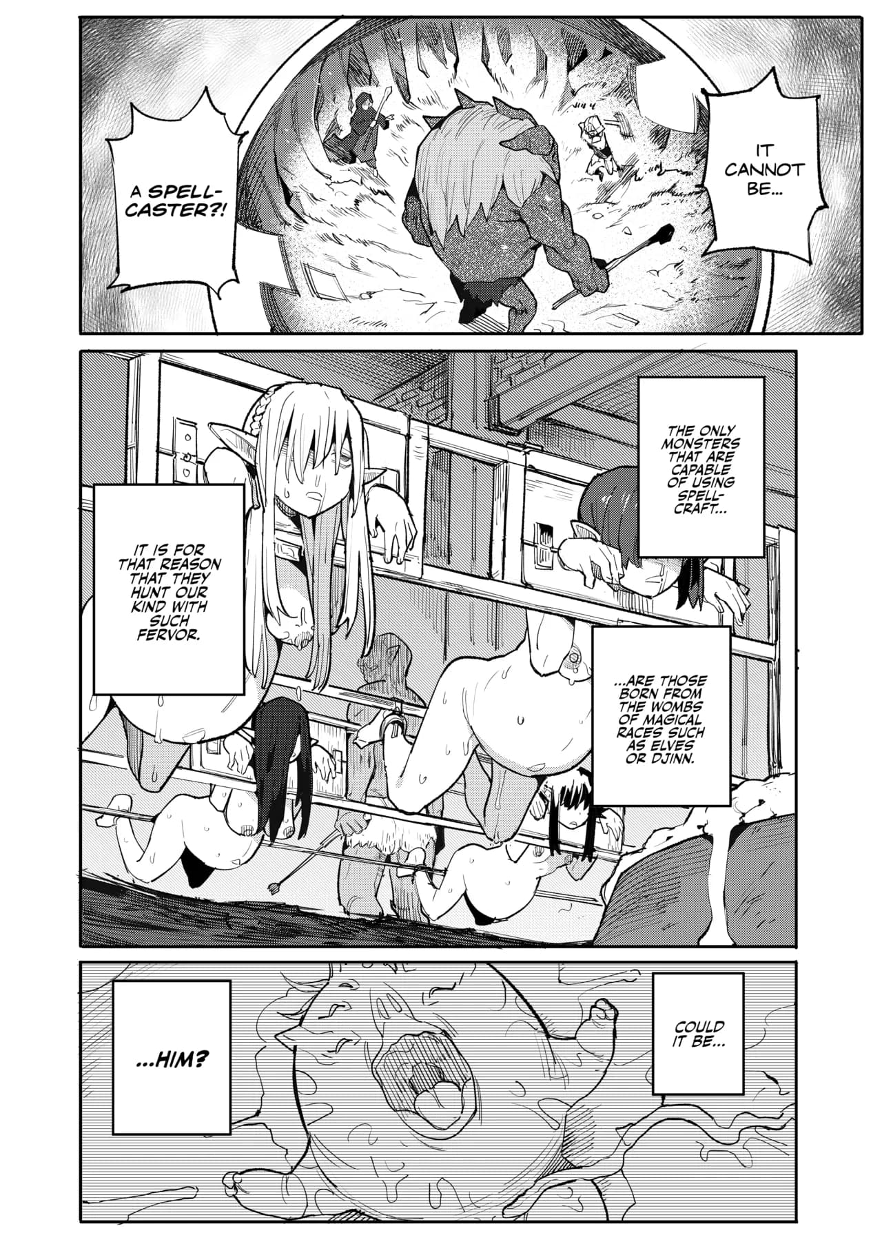 [I'm moralist (Yanagihara Mitsuki, InuSamrai, Henrybird)] Seirei Rougoku Nyehiru ~Choukyou Zumi no Osanai Shikyuu ni Kizamareru Koufuku Bunsho~ | Enslaved Nymph Nyehil - The Tale of a Broken Sow Whose Immature Womb Was Trained To Submit [English] [Xzosk]  page 12