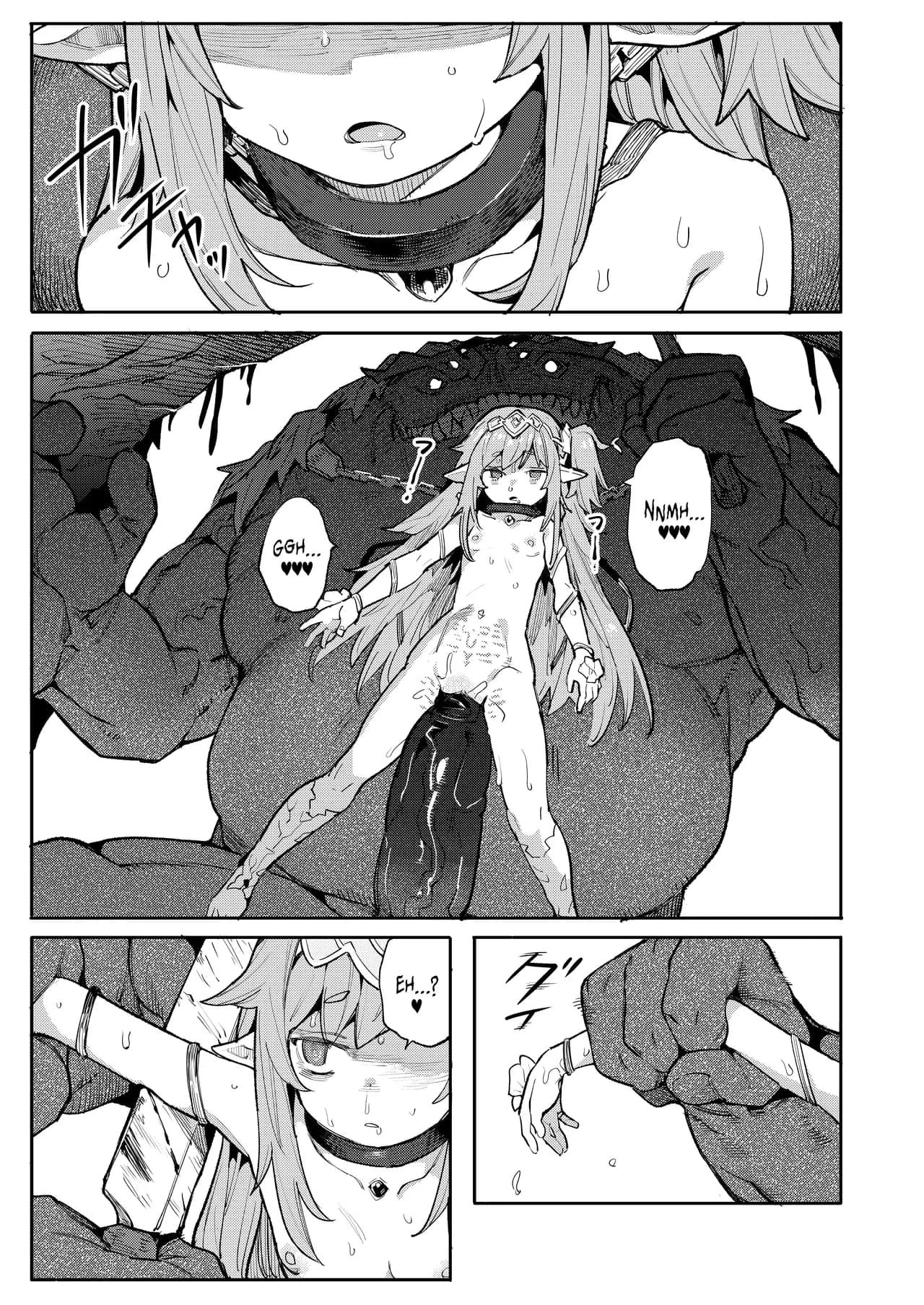 [I'm moralist (Yanagihara Mitsuki, InuSamrai, Henrybird)] Seirei Rougoku Nyehiru ~Choukyou Zumi no Osanai Shikyuu ni Kizamareru Koufuku Bunsho~ | Enslaved Nymph Nyehil - The Tale of a Broken Sow Whose Immature Womb Was Trained To Submit [English] [Xzosk]  page 23