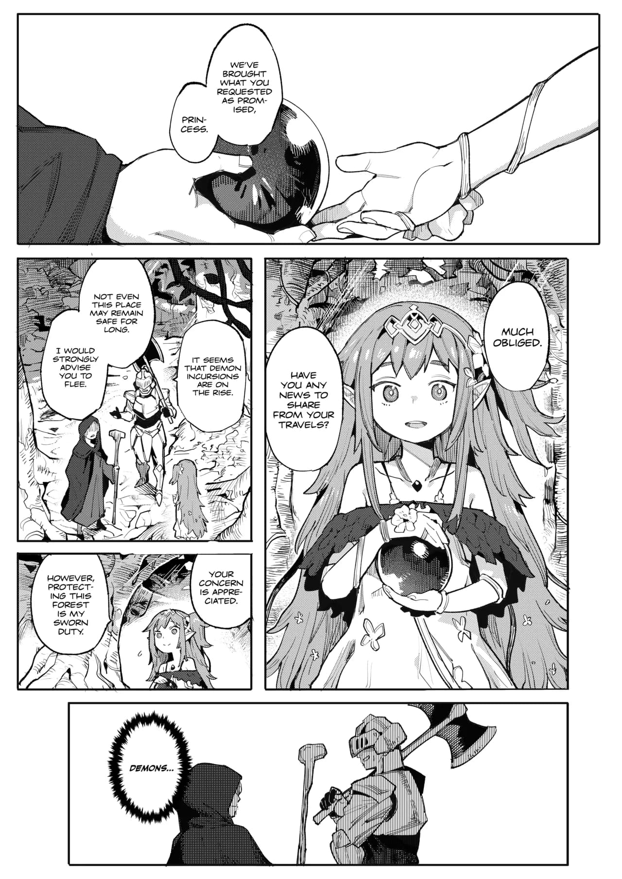 [I'm moralist (Yanagihara Mitsuki, InuSamrai, Henrybird)] Seirei Rougoku Nyehiru ~Choukyou Zumi no Osanai Shikyuu ni Kizamareru Koufuku Bunsho~ | Enslaved Nymph Nyehil - The Tale of a Broken Sow Whose Immature Womb Was Trained To Submit [English] [Xzosk]  page 3