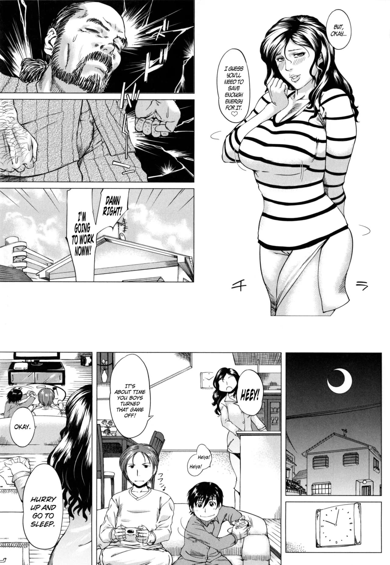 [Qdou Kei] Okaa-san to Issho | Always Together with Mother (Kaa-san no Ijou na Aijou) [English] [Simpleton8] [Decensored] page 3
