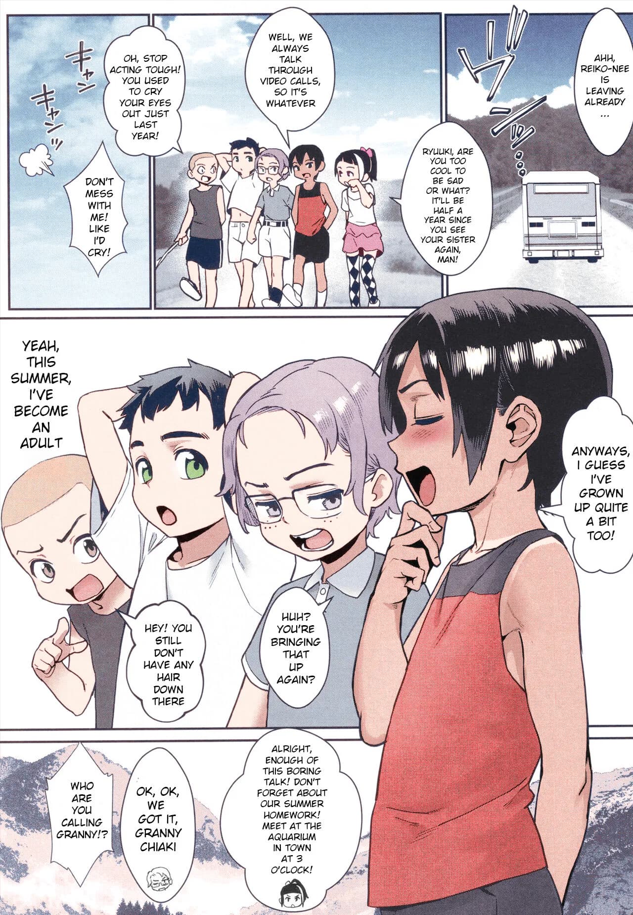 [Jairou] Shounen ga Otona ni Natta Natsu Ch. 1-4 [English] [Colorized] [Decensored] page 178