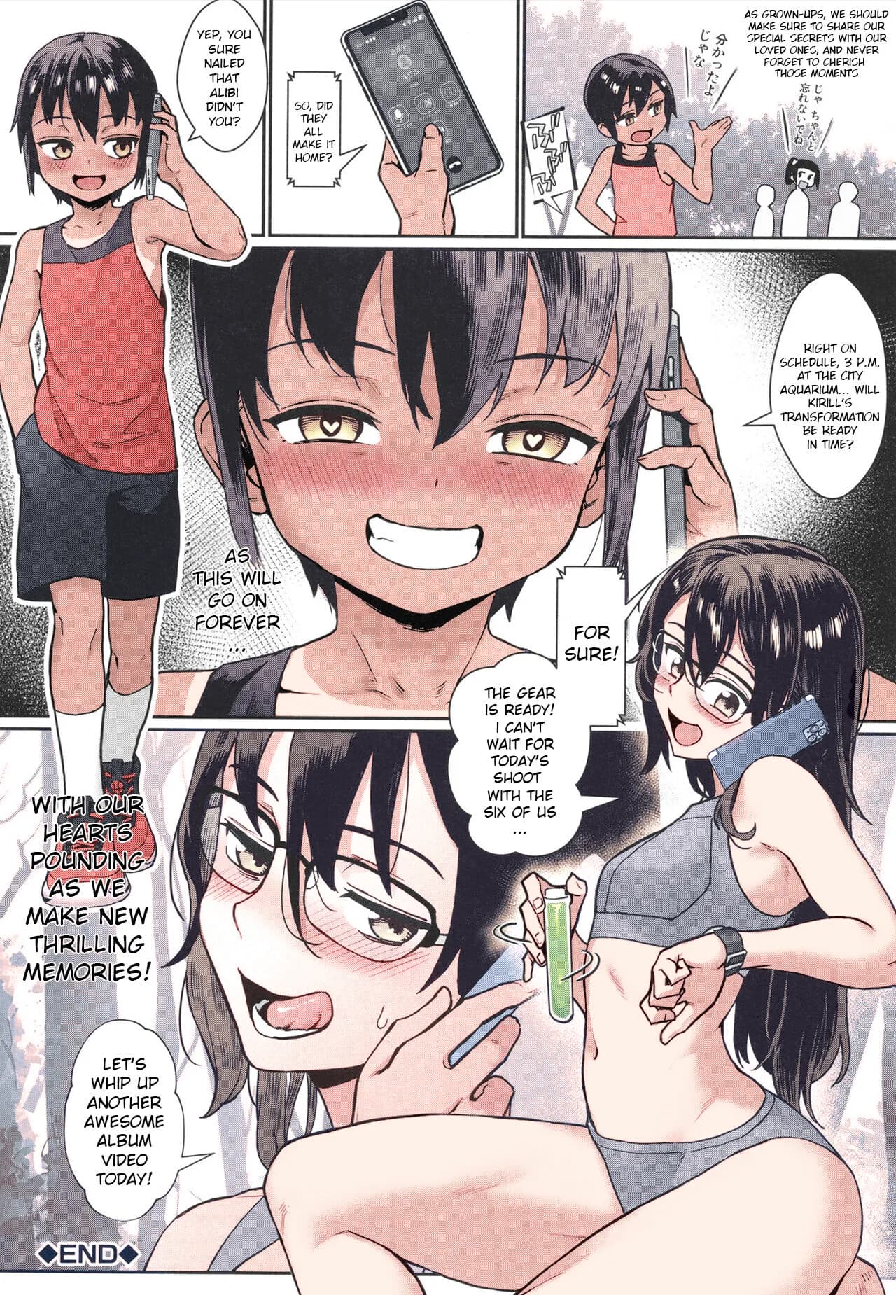 [Jairou] Shounen ga Otona ni Natta Natsu Ch. 1-4 [English] [Colorized] [Decensored] page 179