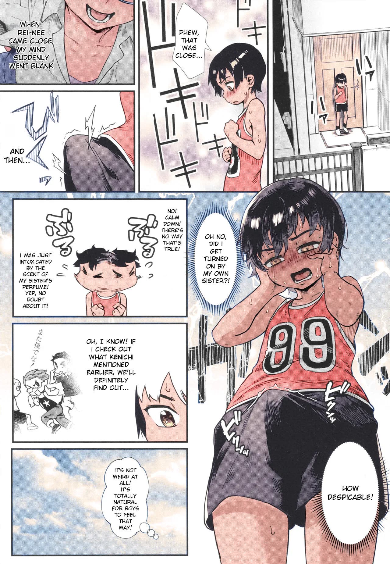[Jairou] Shounen ga Otona ni Natta Natsu Ch. 1-4 [English] [Colorized] [Decensored] page 8