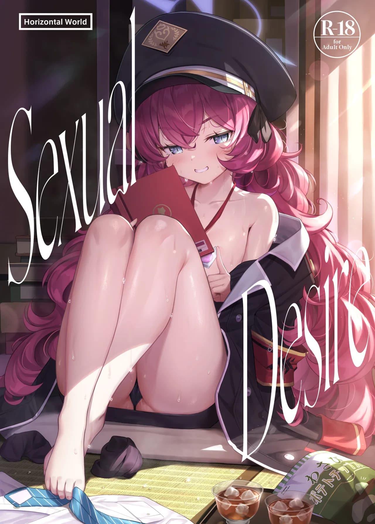 [Horizontal World (Matanonki)] Iroha Yoku | Sexual Desire (Blue Archive) [English] [Black Grimoires] [Colorized] [Decensored] [Digital] page 1