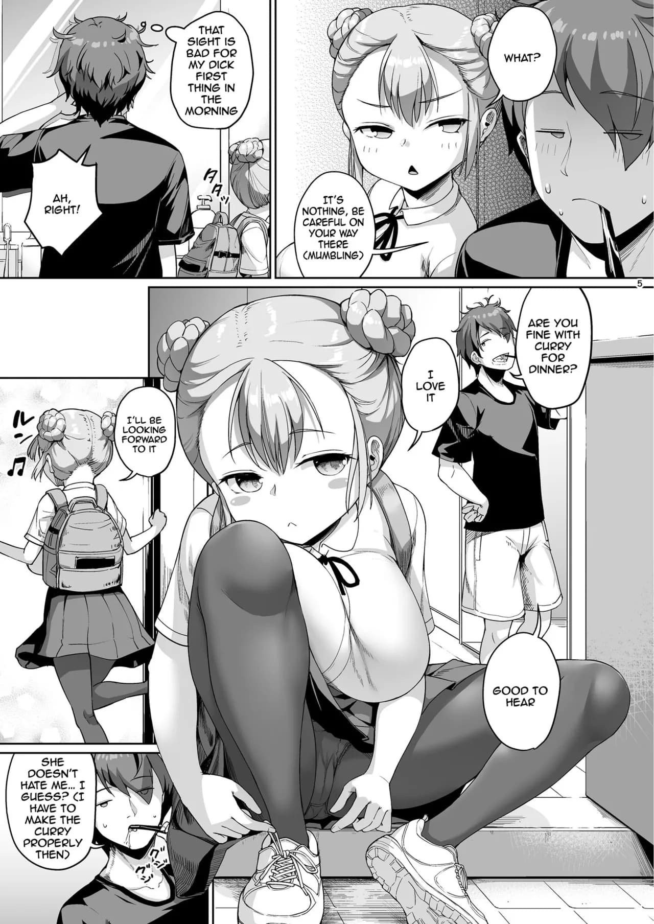 [Zetsubou Shiromuji (Shousan Bouzu)] Kyonyuu no Oyako ni Osewa ni Nattemasu. Musume Hen | Getting To Fuck Both Big Breasted Mother and Daughter - Daughter Edition [English] {Doujins.com} [Decensored] [Digital] page 3