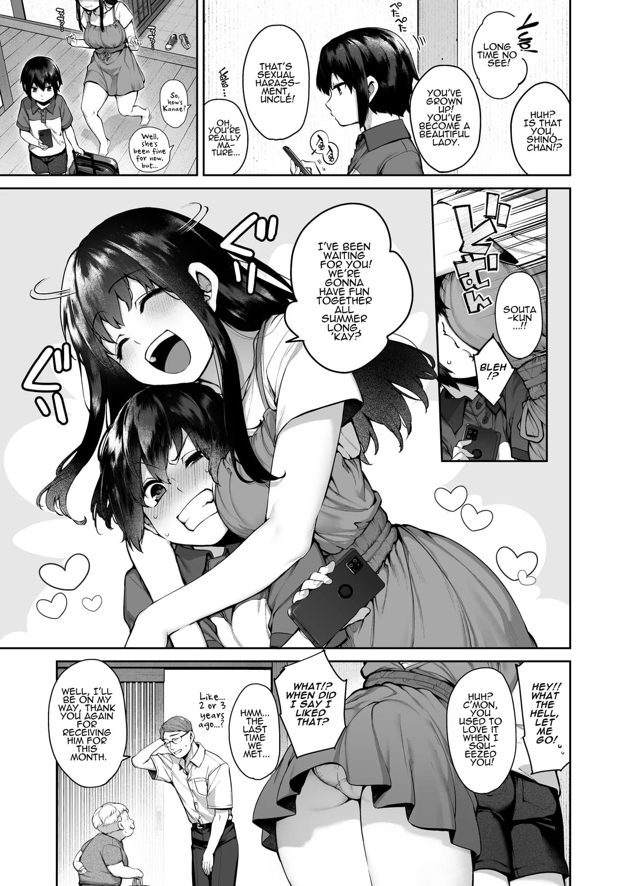 [Koutetsu Shabon Dama (Tamabon)] Otona ni Naru Natsu -Oboetate H ni Dohamari suru Inaka OneShota- | The Summer I Became A Man ~OneShota Country Lovin'~ [English] [ADTL] [Decensored] [Digital] page 5