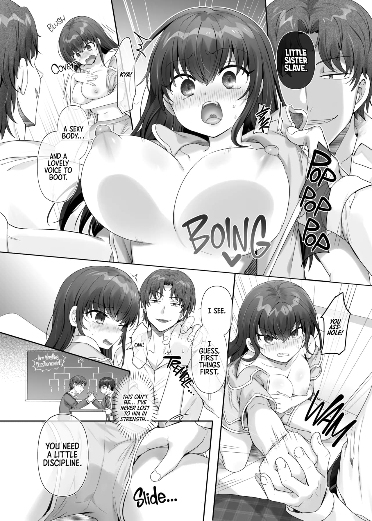 [Amuai Okashi Seisakusho (Hiiragi Popura, Ochita Ato Daisuki Samurai)] Ore wa Aitsu no Imouto Dorei | My Rival Turned Me Into His Genderbent Sex Pet [English] {2d-market.com} [Decensored] [Digital] page 11