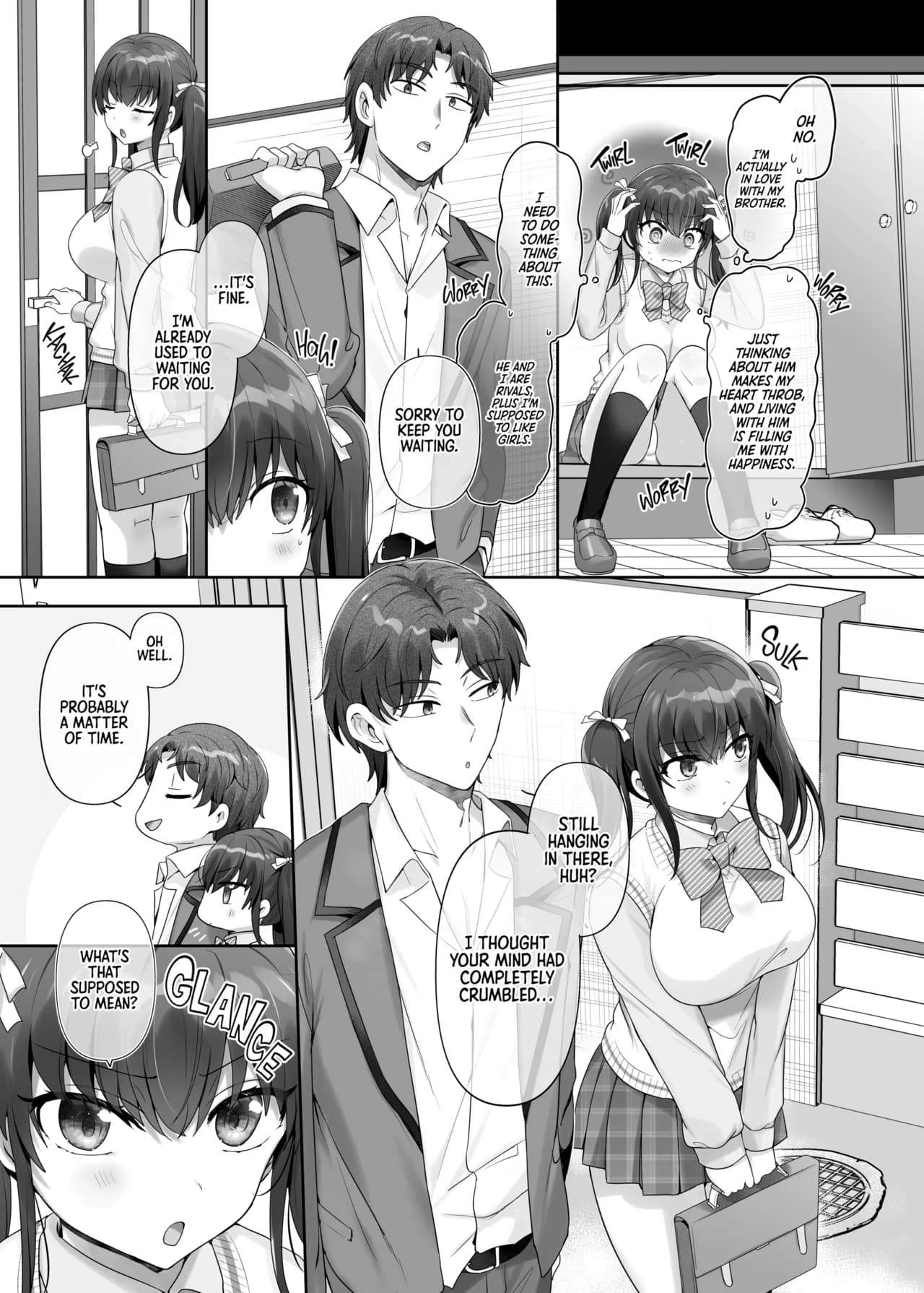 [Amuai Okashi Seisakusho (Hiiragi Popura, Ochita Ato Daisuki Samurai)] Ore wa Aitsu no Imouto Dorei | My Rival Turned Me Into His Genderbent Sex Pet [English] {2d-market.com} [Decensored] [Digital] page 22