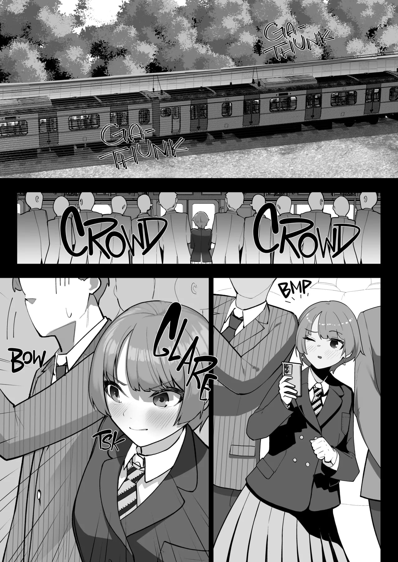 [Shuuchi no Jijitsu (Takamura)] Manin Densha | Full Train [English] [Fap It Scans] [Decensored] page 3