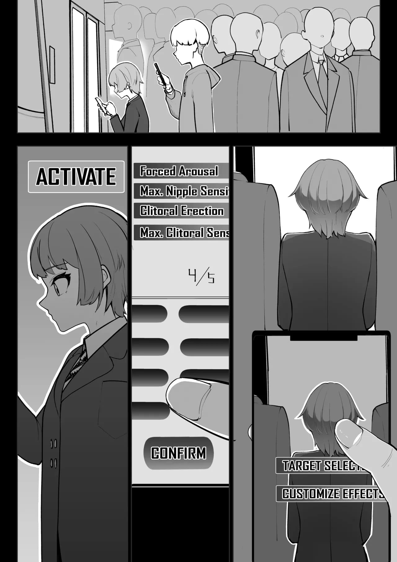 [Shuuchi no Jijitsu (Takamura)] Manin Densha | Full Train [English] [Fap It Scans] [Decensored] page 4