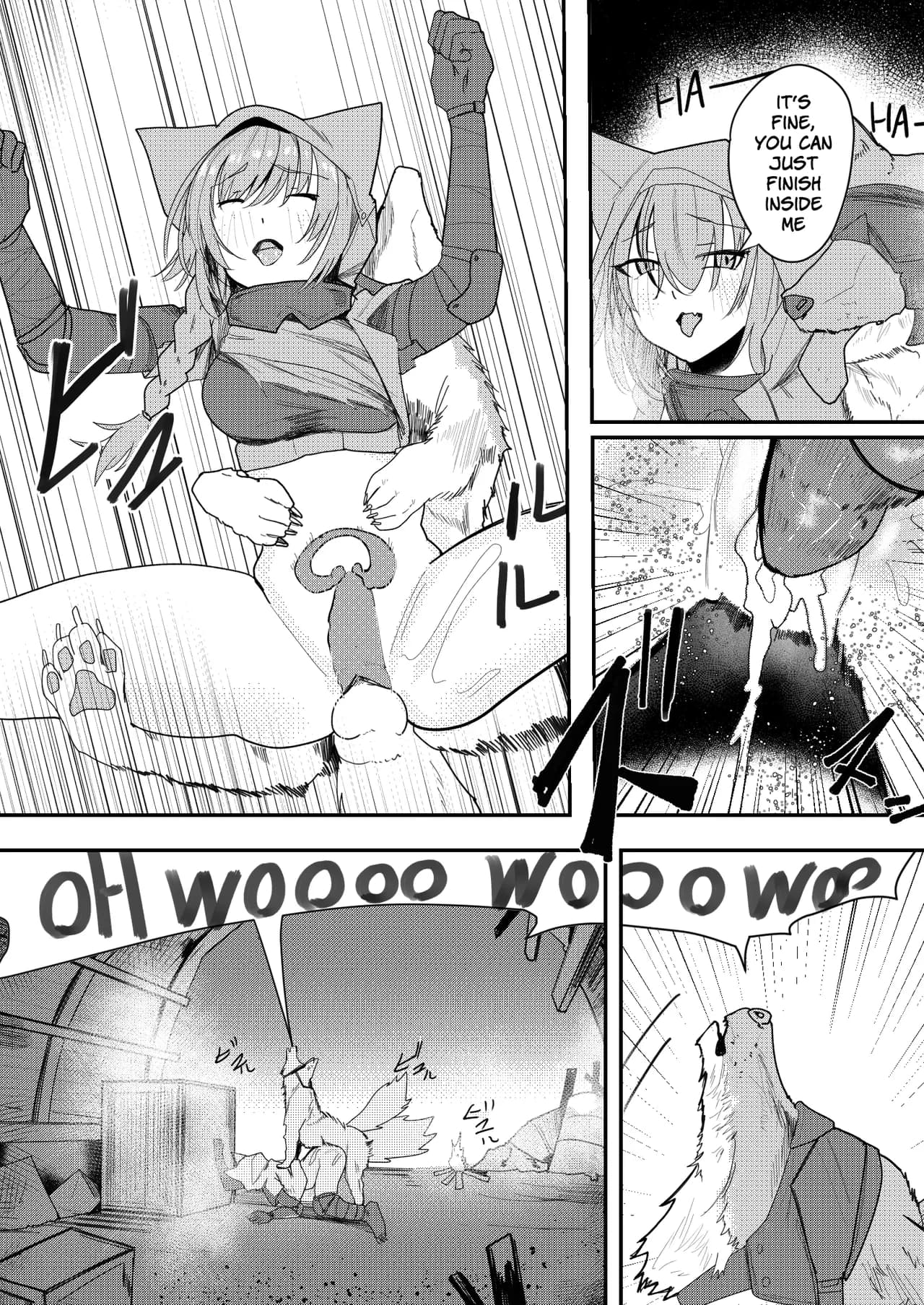 [Aohonoo] Wolf and Provence (Arknights) [English] page 4