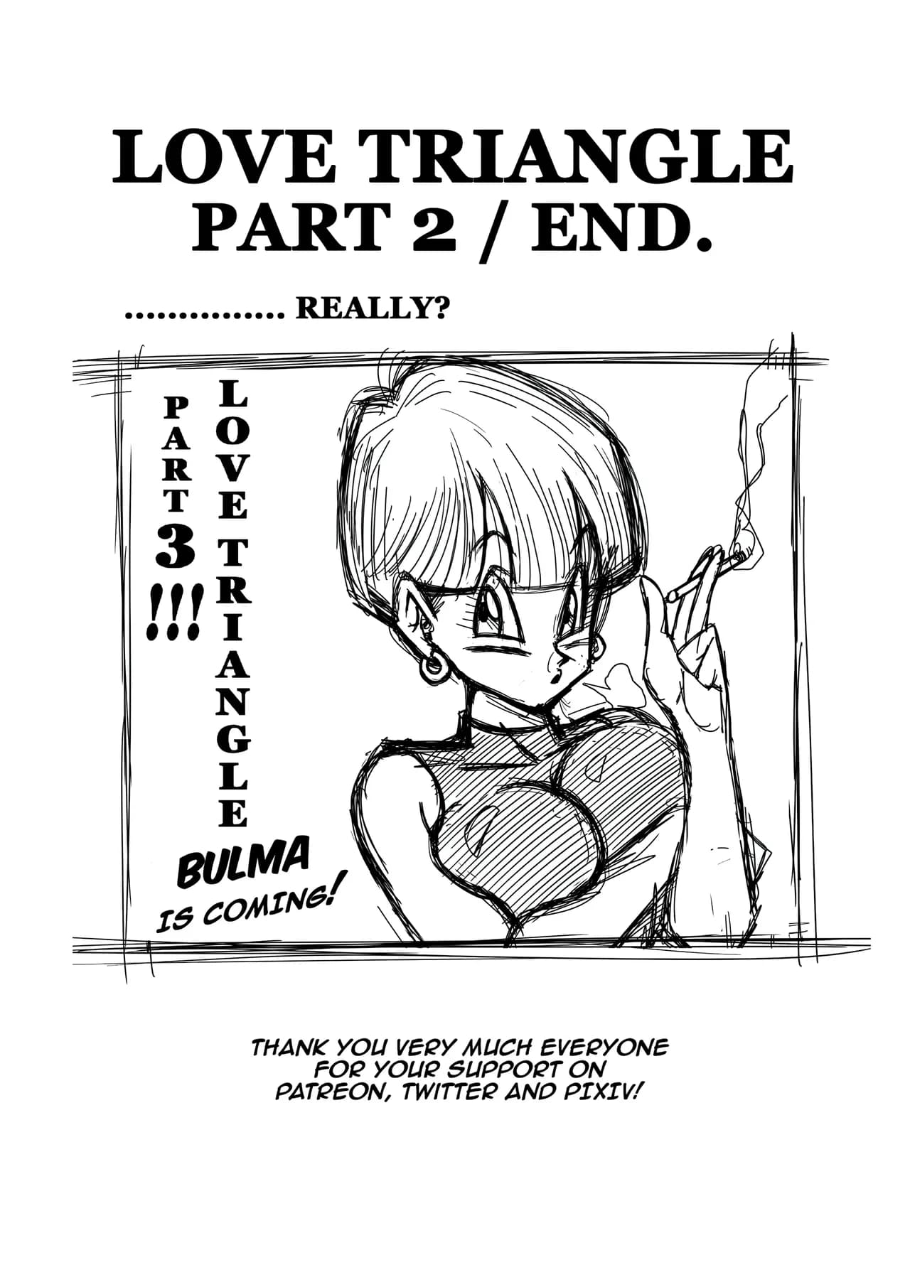 [Yamamoto] LOVE TRIANGLE Z PART 1-5 (Dragon Ball Z) [Chinese][無修大濕&火烧心][Decensored][Digital] page 58