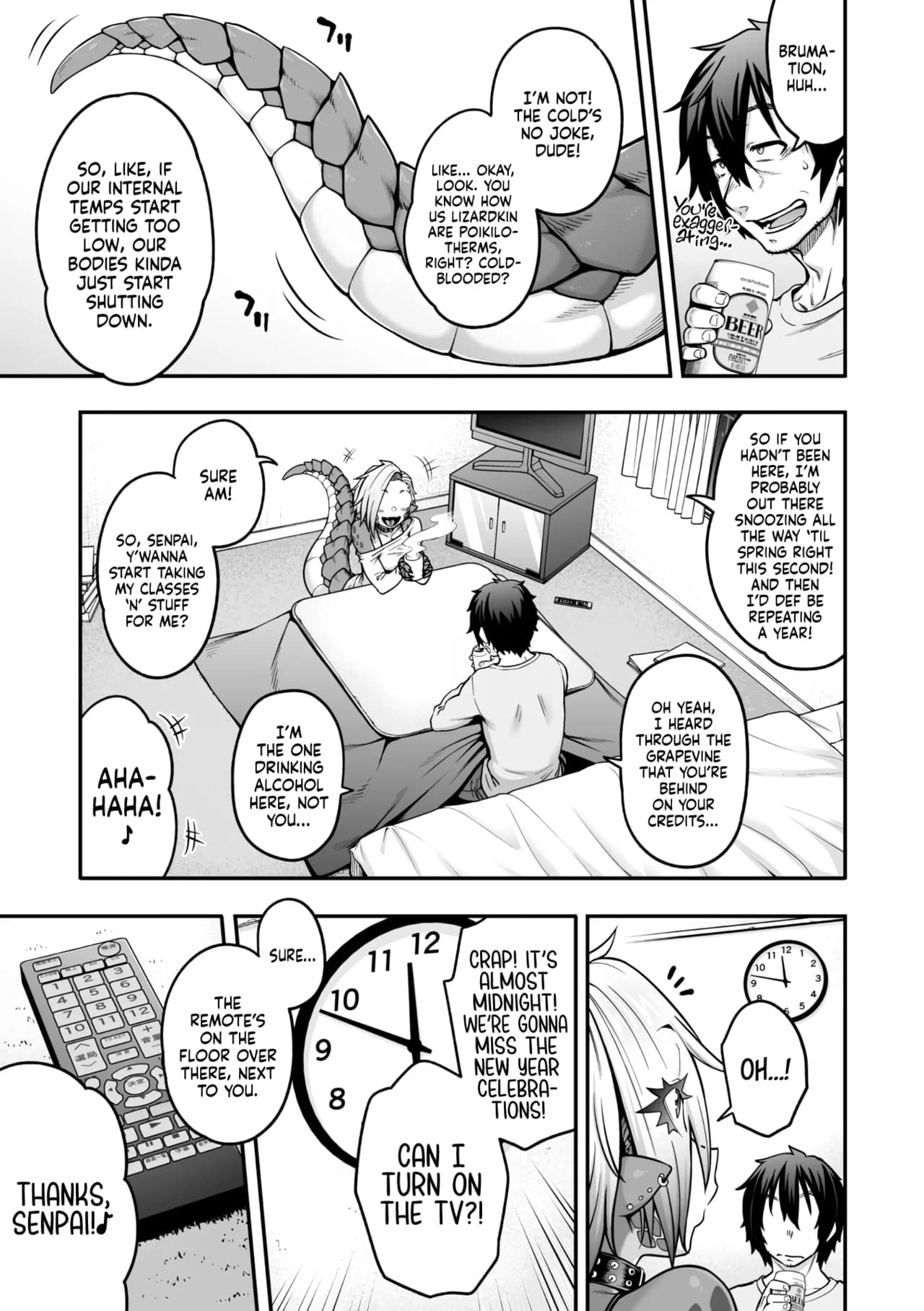 [Jun] Yukifuru Yoru no Reptile | Reptile on a Snowy Night (COMIC GAIRA Vol. 17) [English] [head empty] [Decensored] page 5