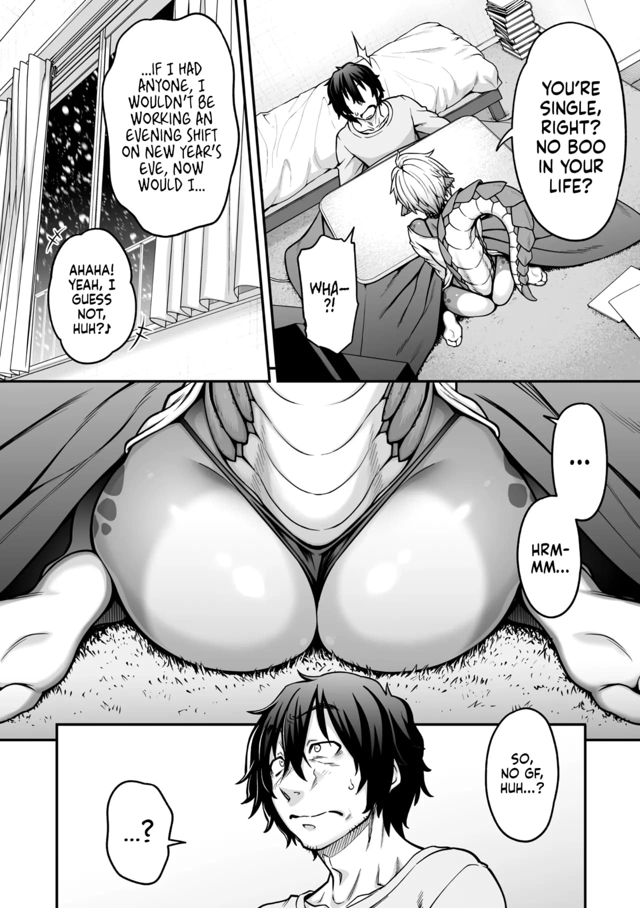 [Jun] Yukifuru Yoru no Reptile | Reptile on a Snowy Night (COMIC GAIRA Vol. 17) [English] [head empty] [Decensored] page 8