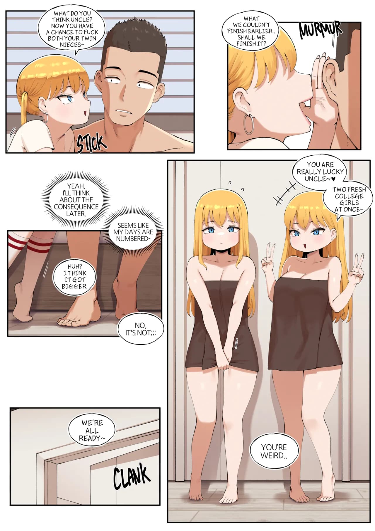 [ABBB] About When I Encountered my Cousin as Sugar Daddy... (part 1-3) [English] page 54