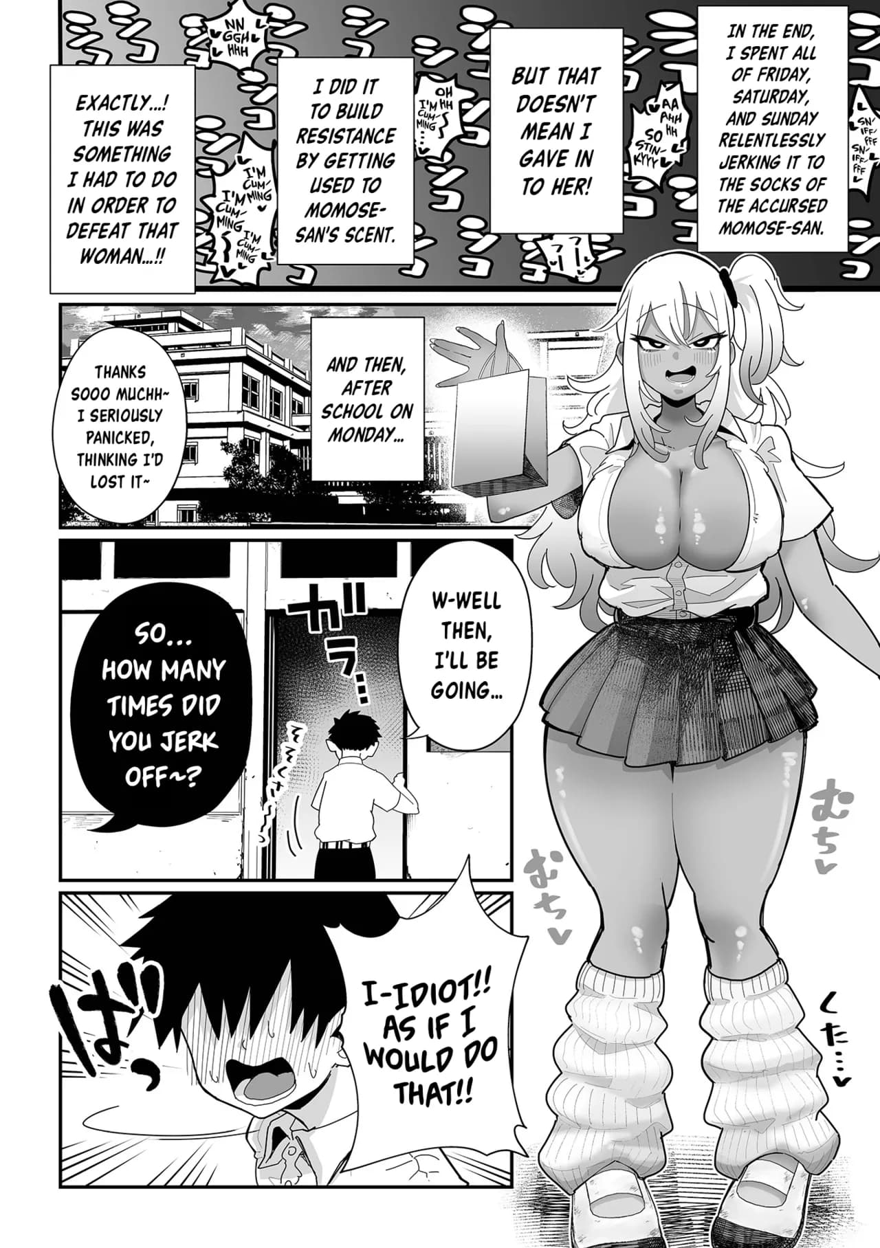 [Tebasaki Chikin] Big and Sexy Gyaru Part 2 | Dekakute Eroi Gyaru Kouhen (Dekajo! Vol.4) [English] [Digital] [Decensored] page 10