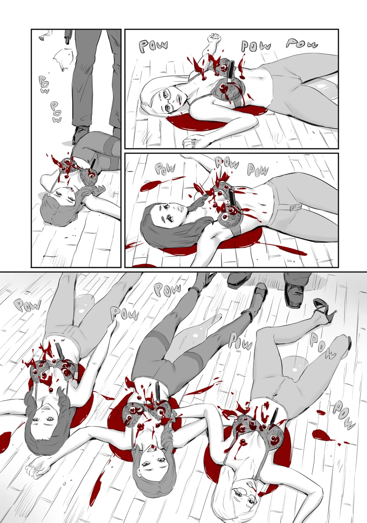[CrimsonRed] Some comic works page 108