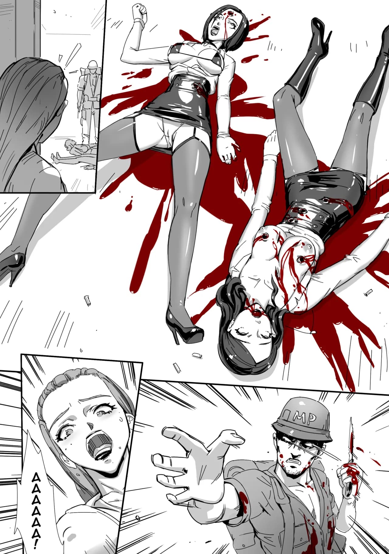 [CrimsonRed] Some comic works page 130