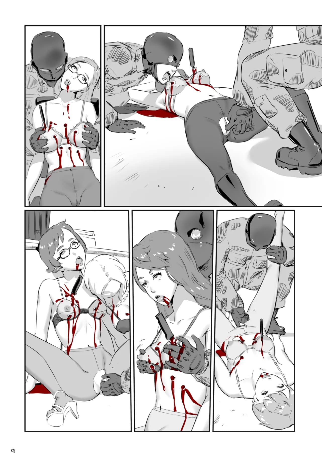[CrimsonRed] Some comic works page 150