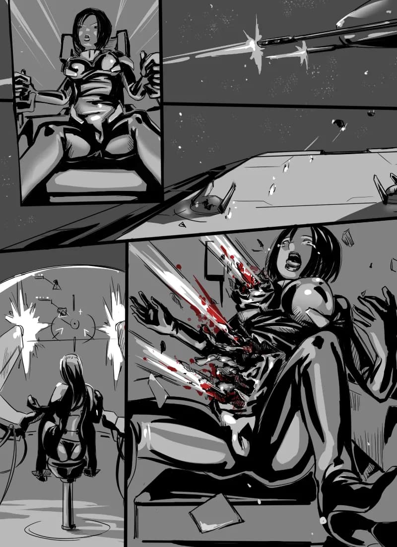 [CrimsonRed] Some comic works page 17