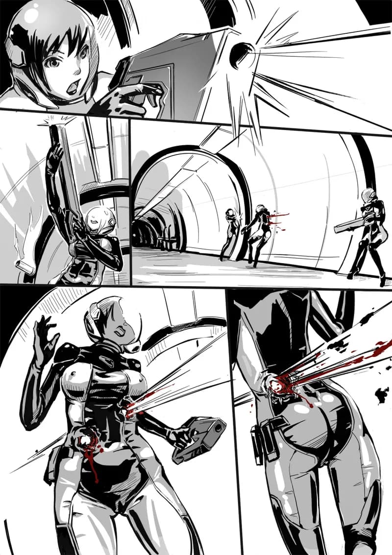 [CrimsonRed] Some comic works page 18