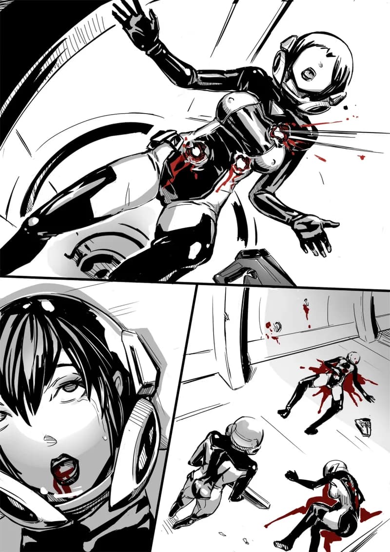 [CrimsonRed] Some comic works page 19
