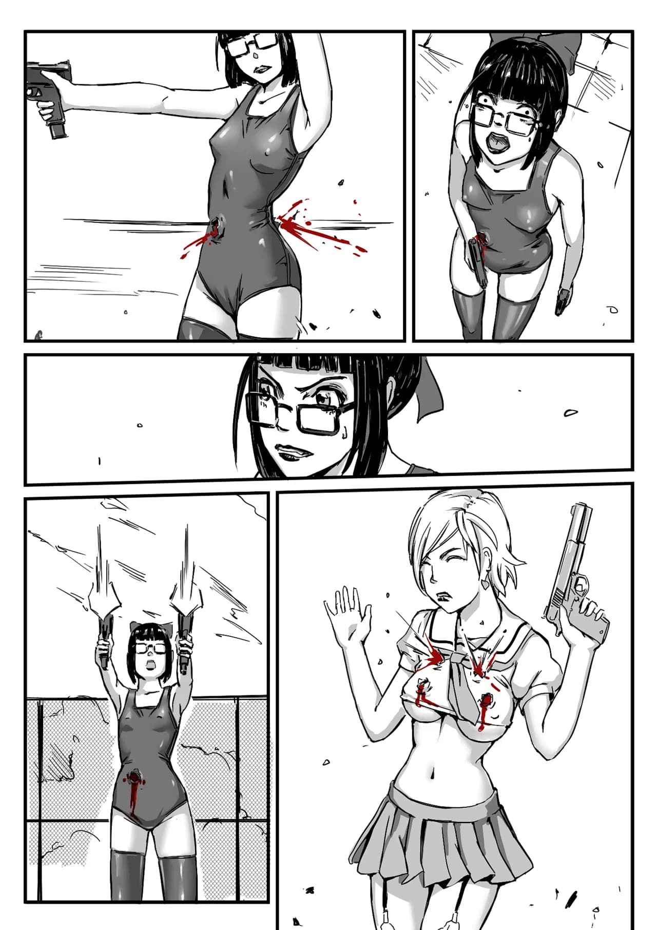 [CrimsonRed] Some comic works page 2