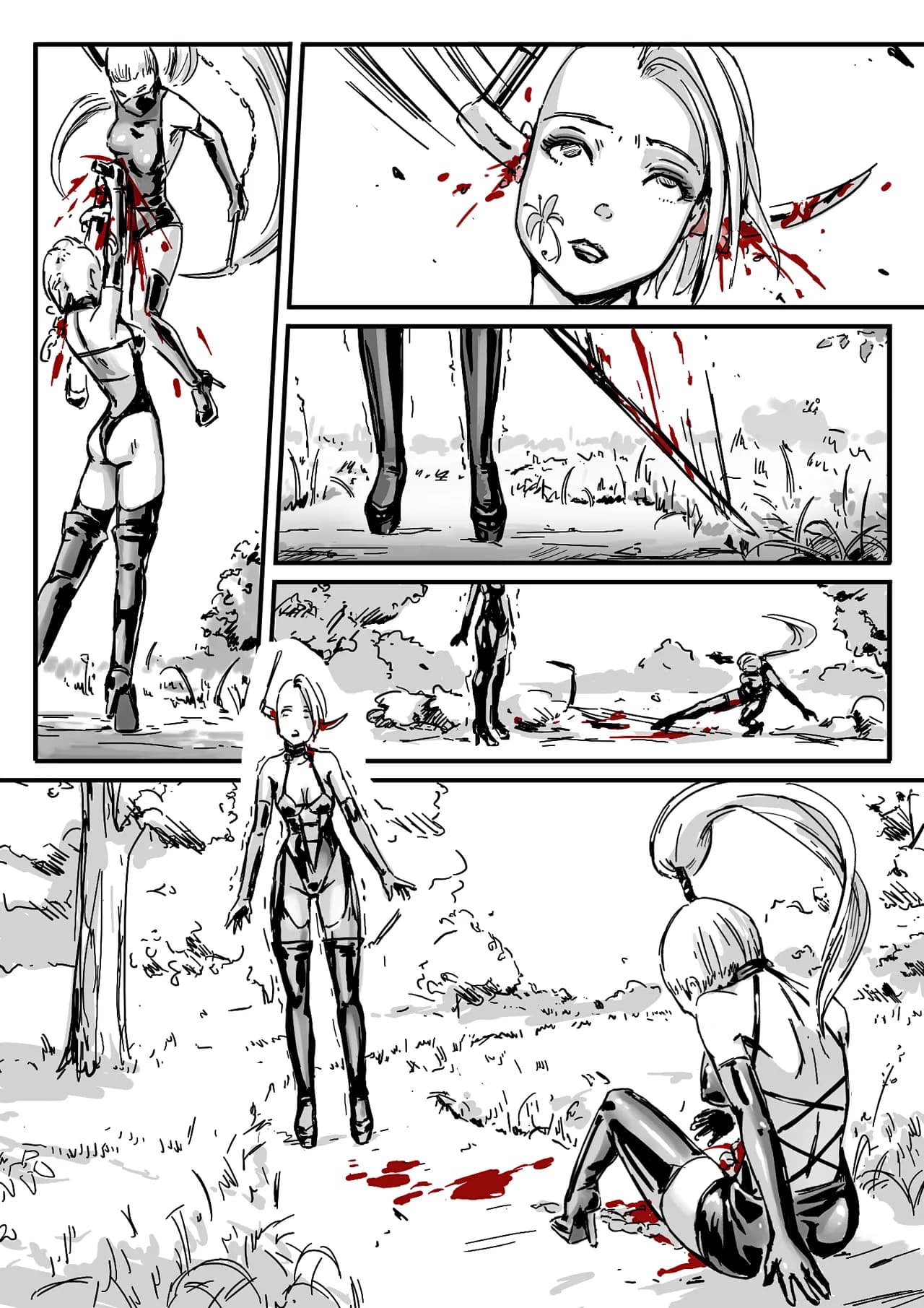 [CrimsonRed] Some comic works page 275