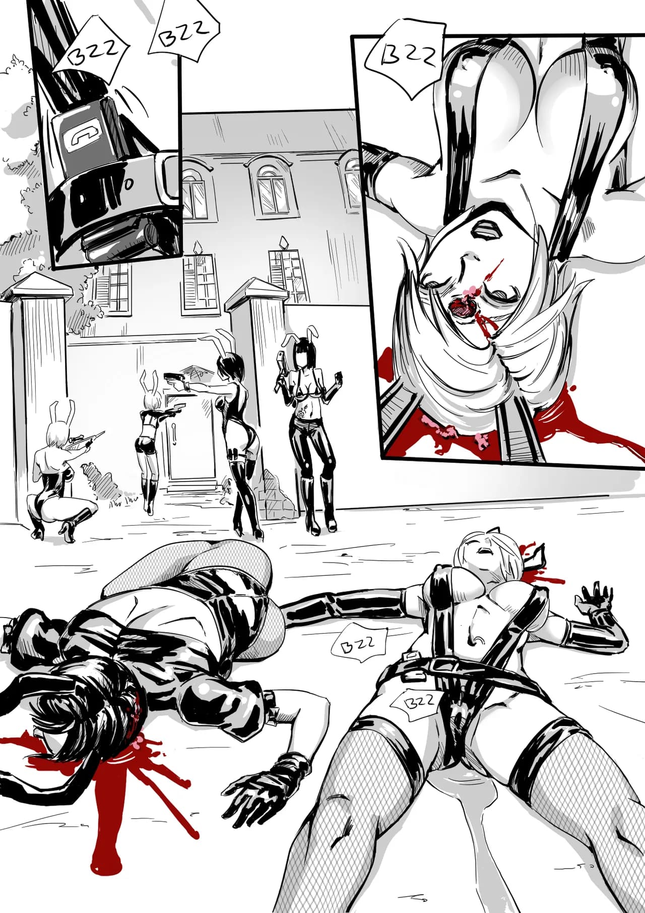 [CrimsonRed] Some comic works page 28