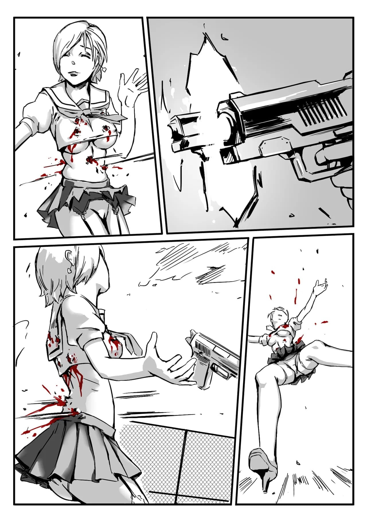 [CrimsonRed] Some comic works page 3