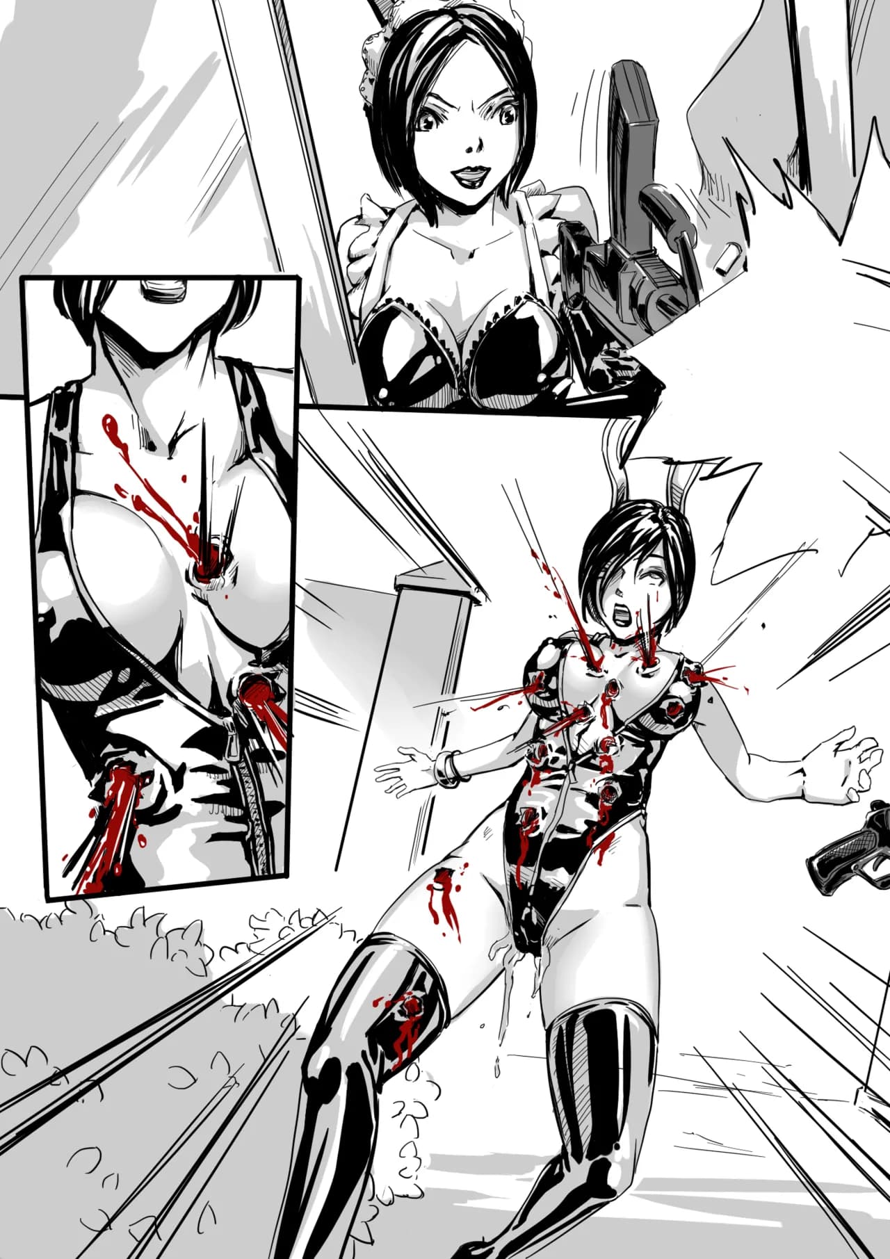 [CrimsonRed] Some comic works page 30