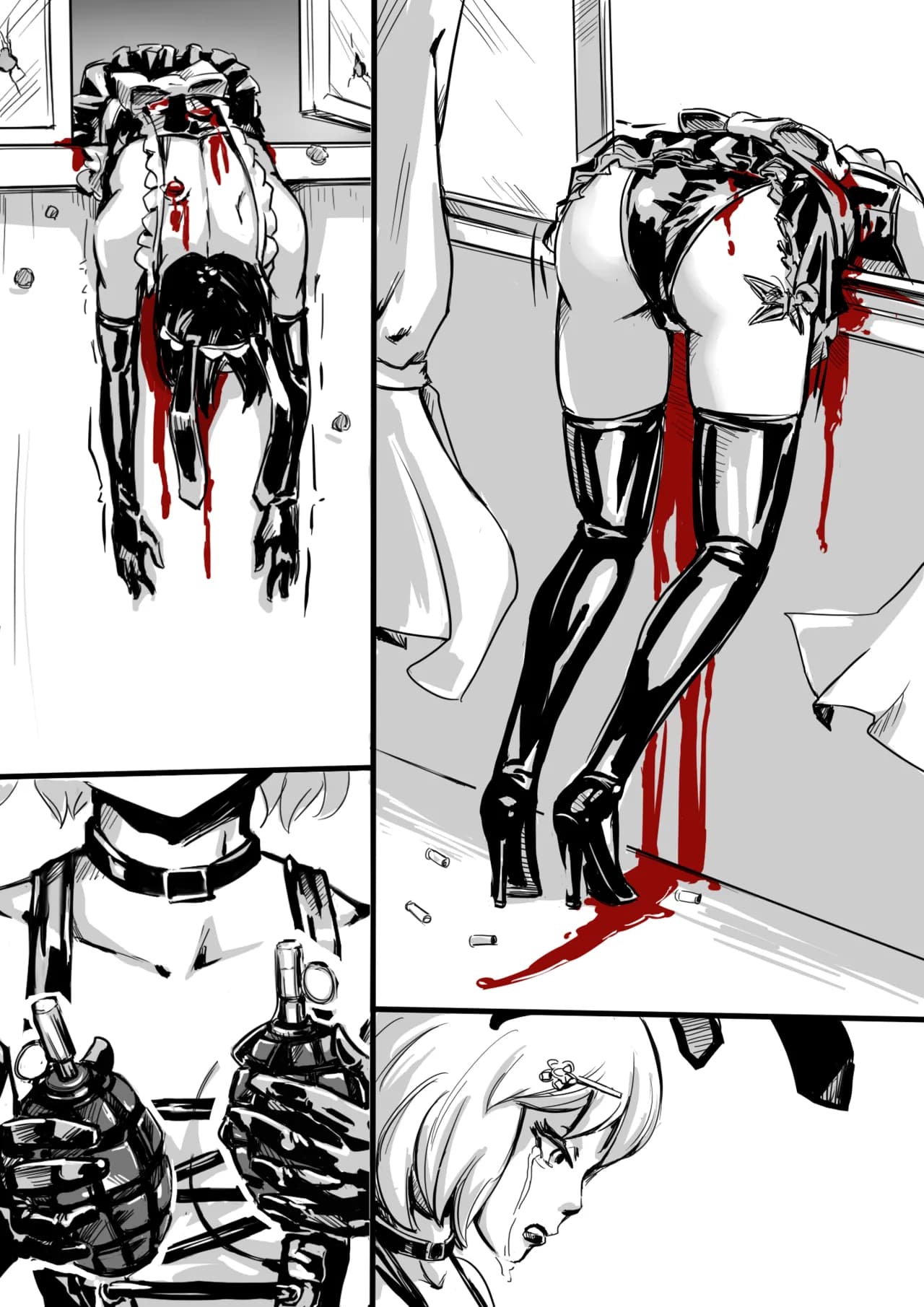 [CrimsonRed] Some comic works page 32
