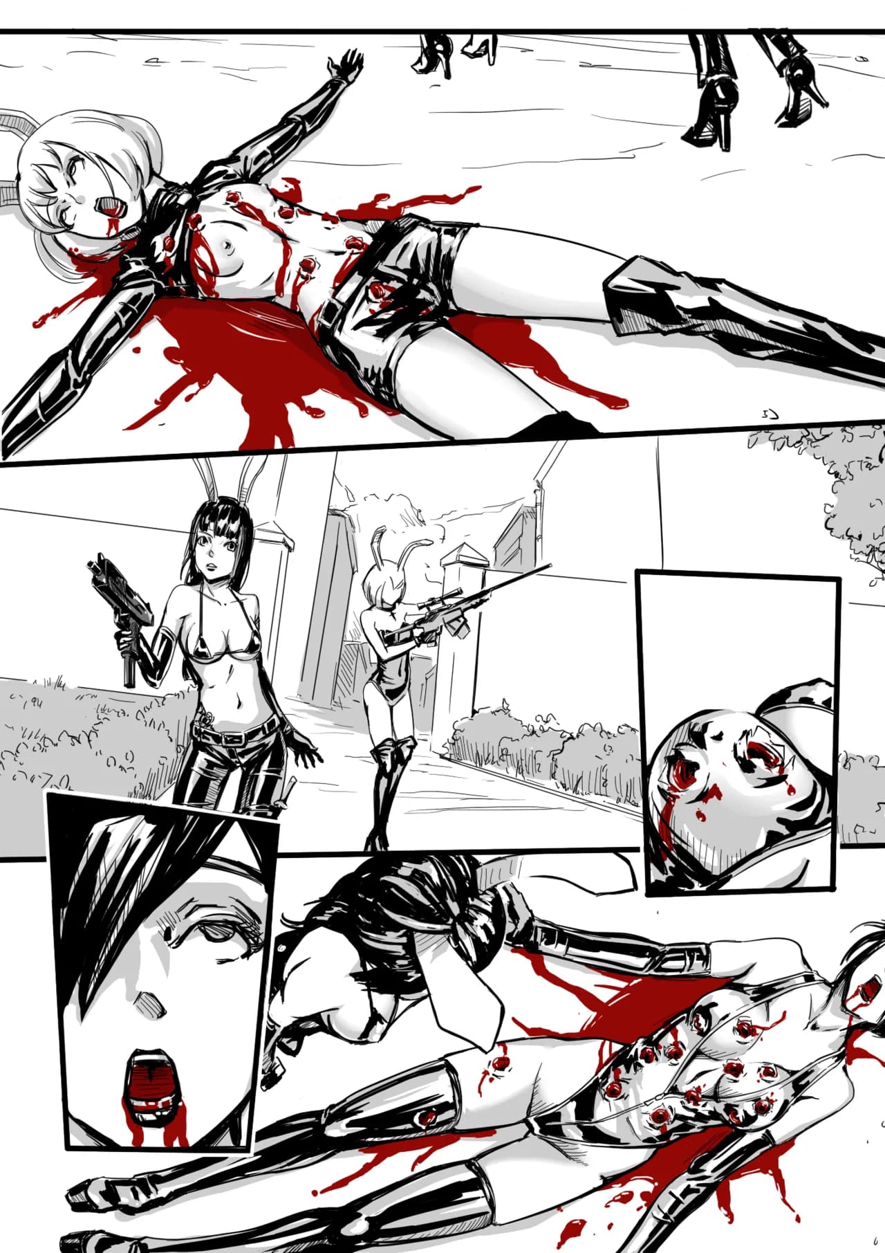 [CrimsonRed] Some comic works page 33