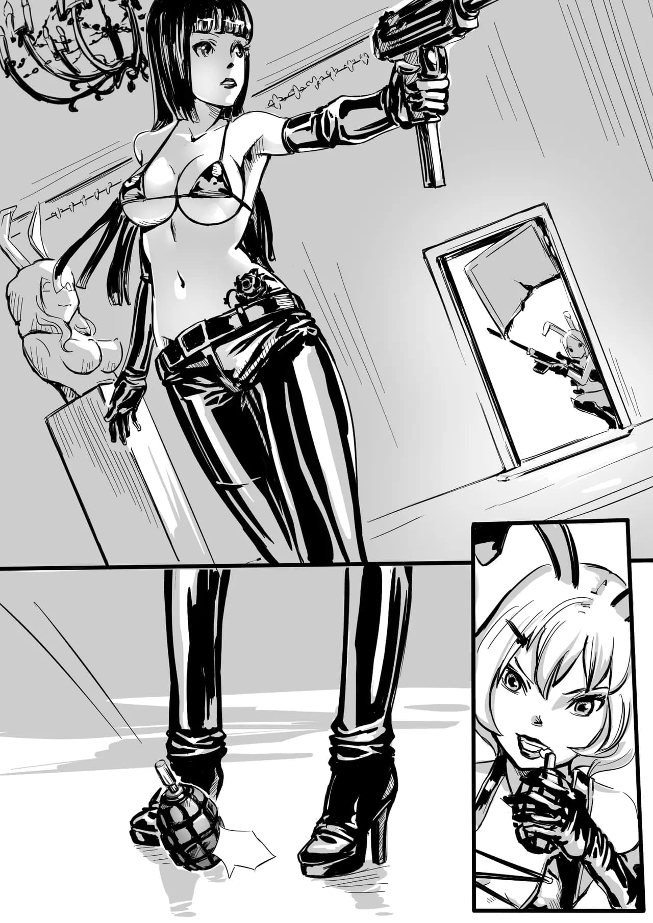 [CrimsonRed] Some comic works page 35