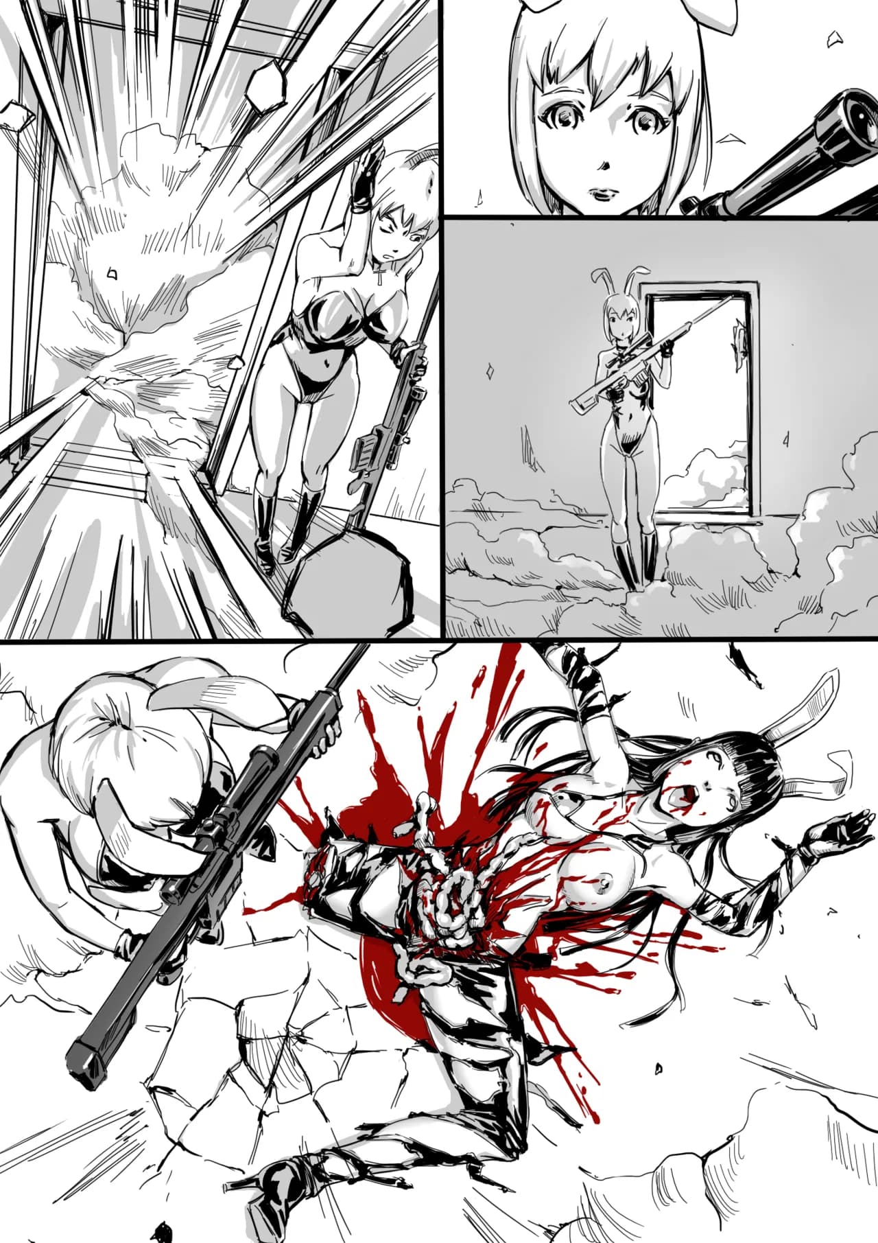 [CrimsonRed] Some comic works page 37