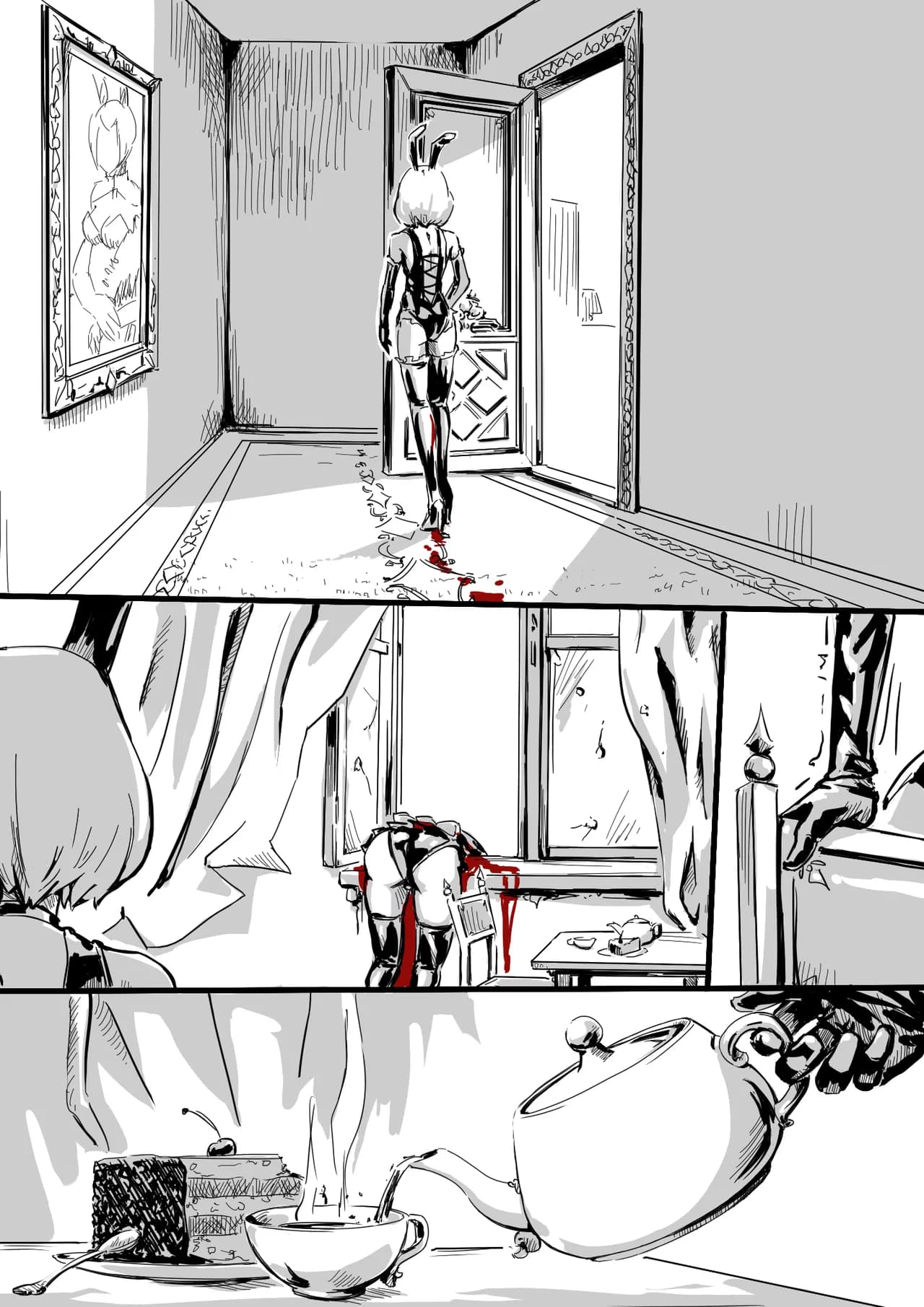 [CrimsonRed] Some comic works page 41